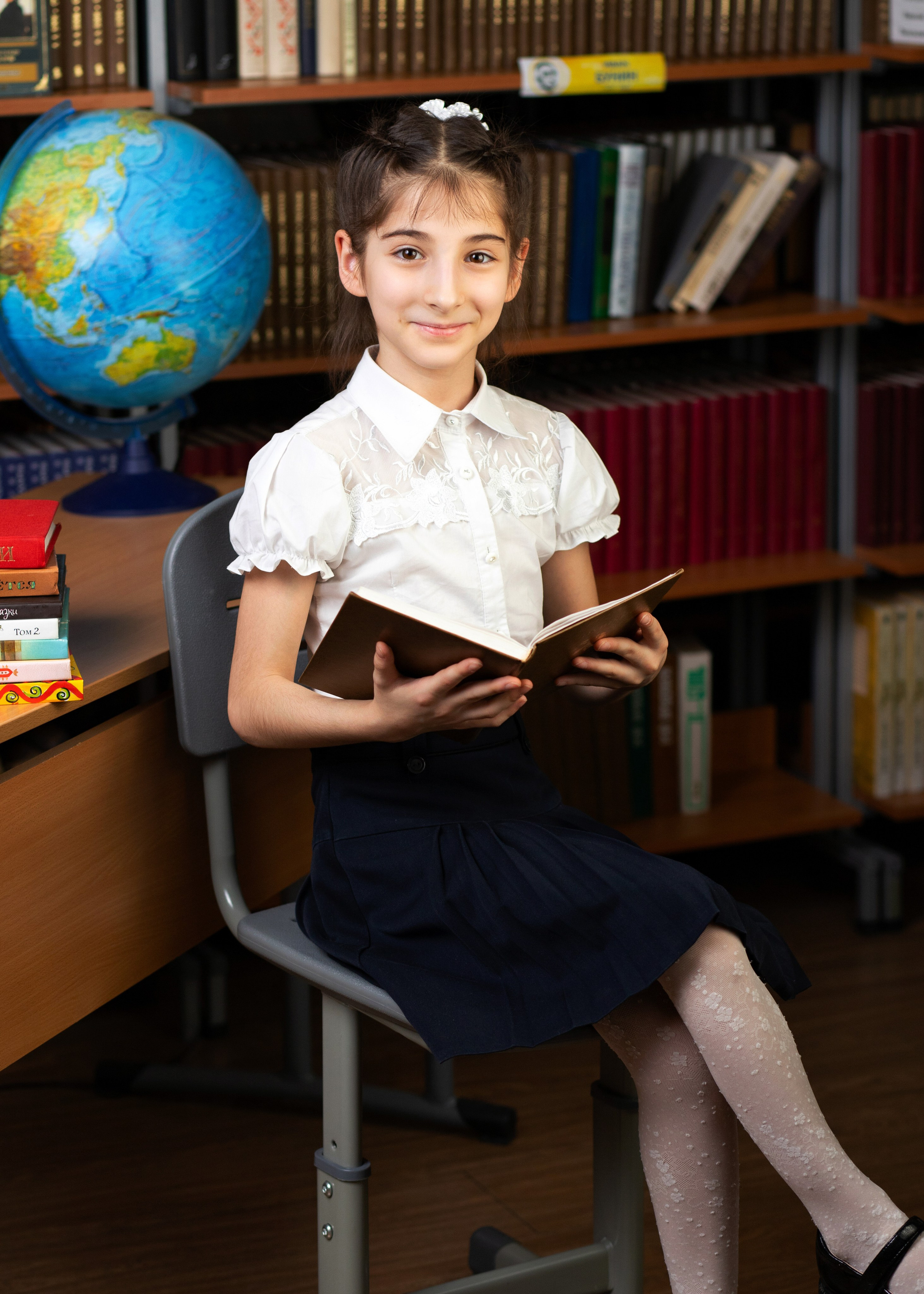 Детский портрет. Выпускная фотография. Начальная школа 4 класс