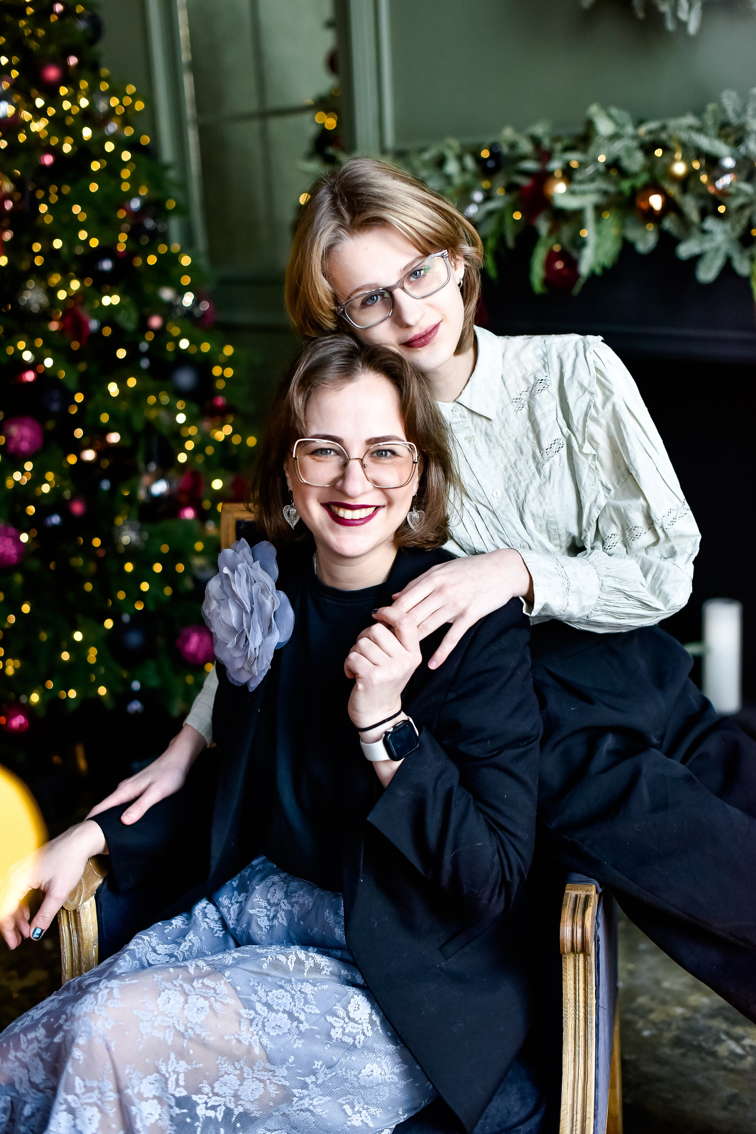 Дружная семья Настеньки