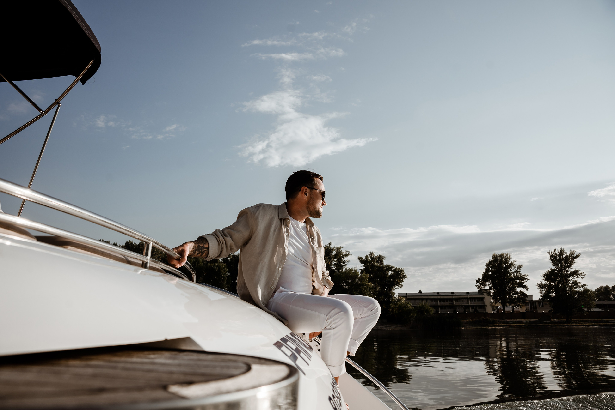 Фотосессия на Яхте. Свадебный и семейный фотограф Надежда Соловьева