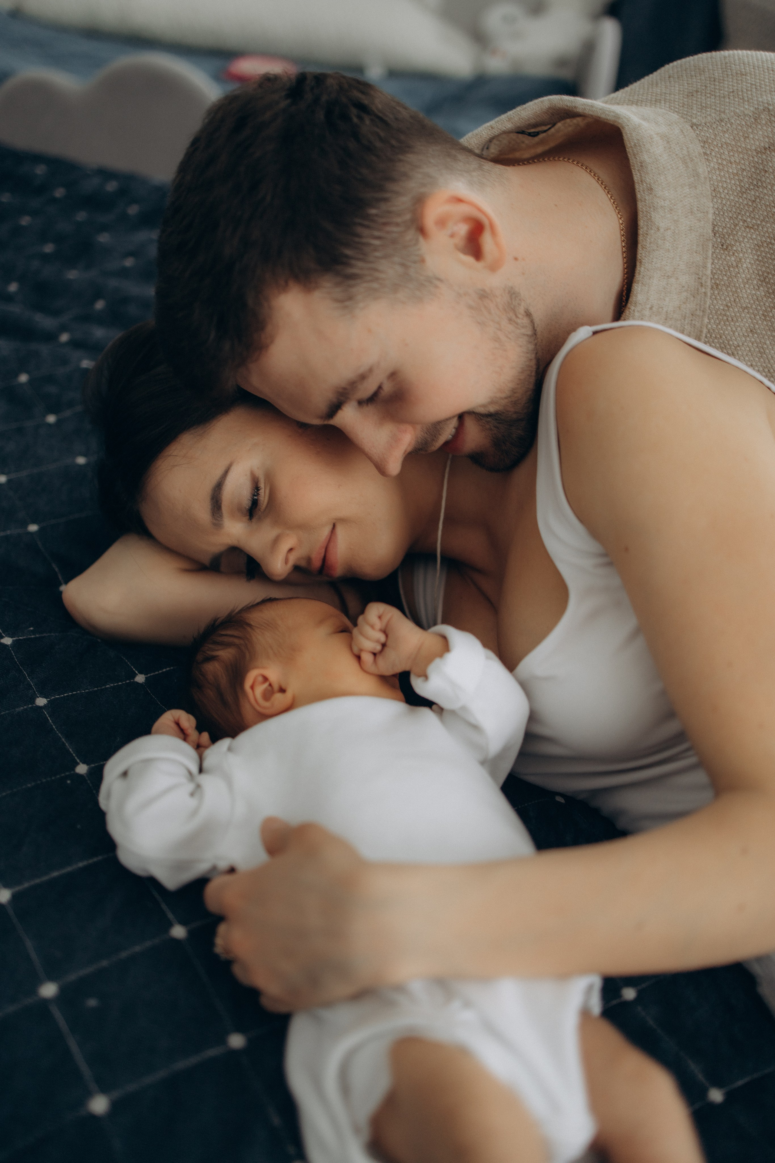 Маленькая кроха Есения. Семейный фотограф в Москве Анастасия Шалда