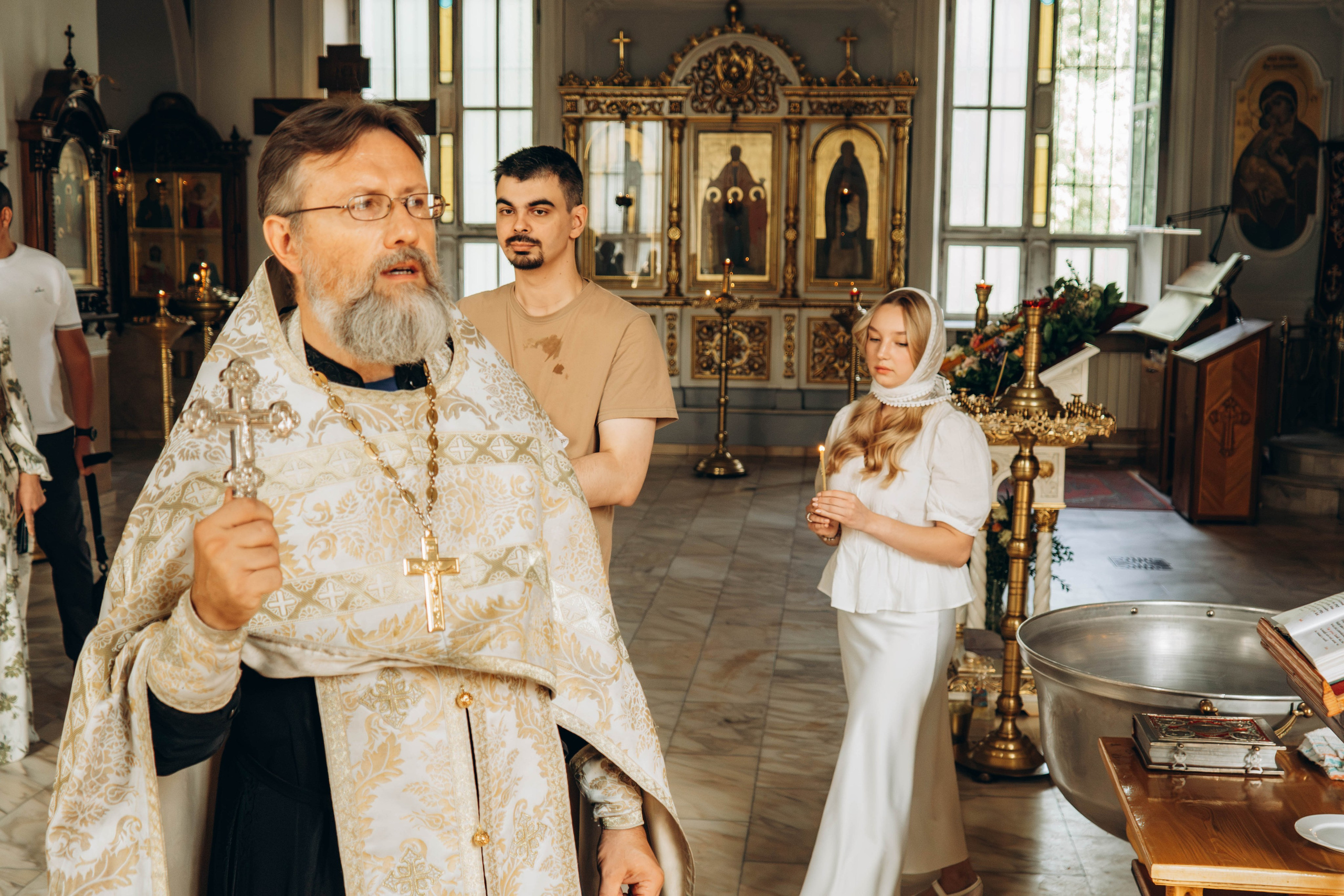Крещение Макара. Фотограф Москва Валерия Веденина