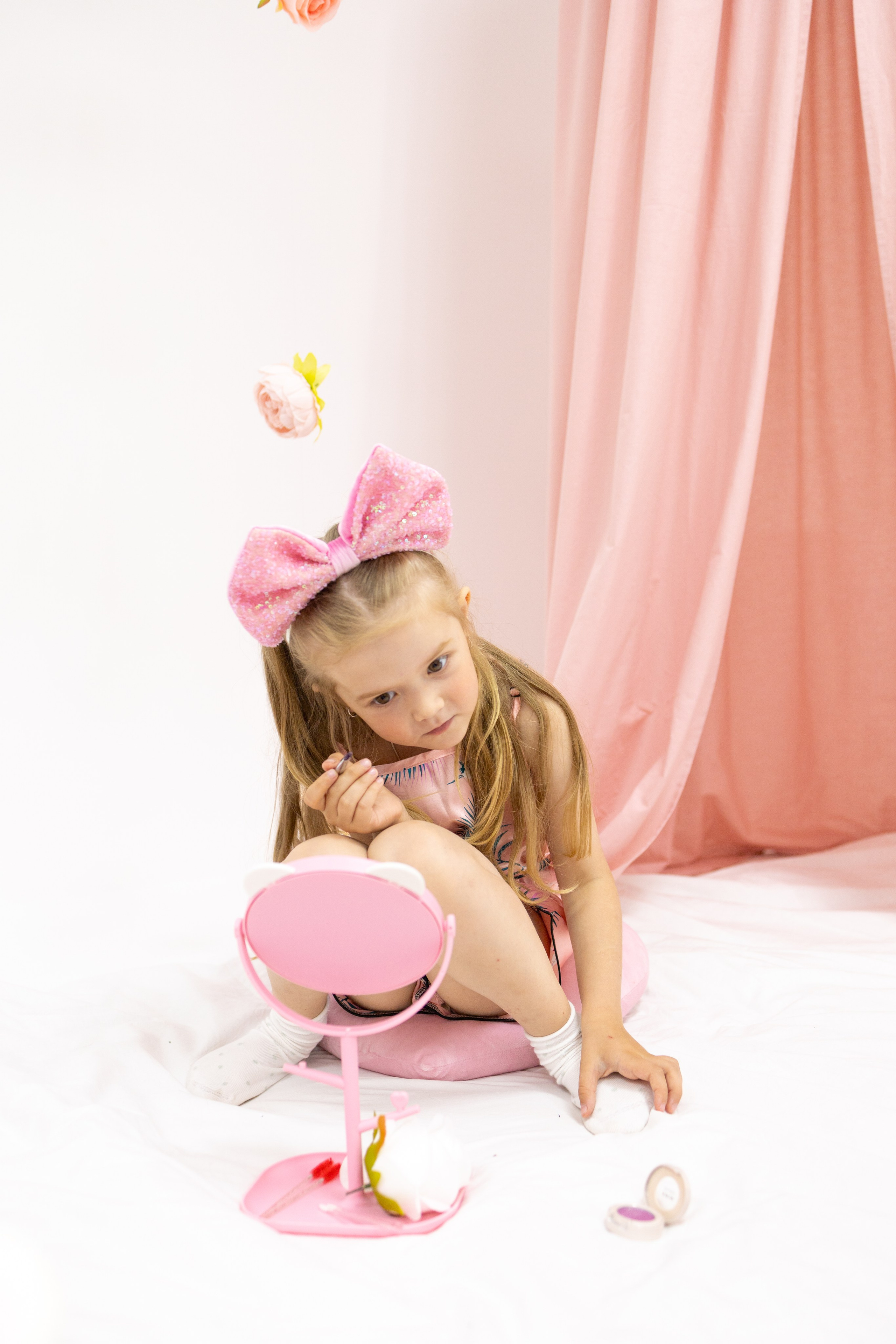 Ксюшенька, 6 лет, с визажистом. Фотограф новорожденных в Нижнем Новгороде Надежда Кадылкина