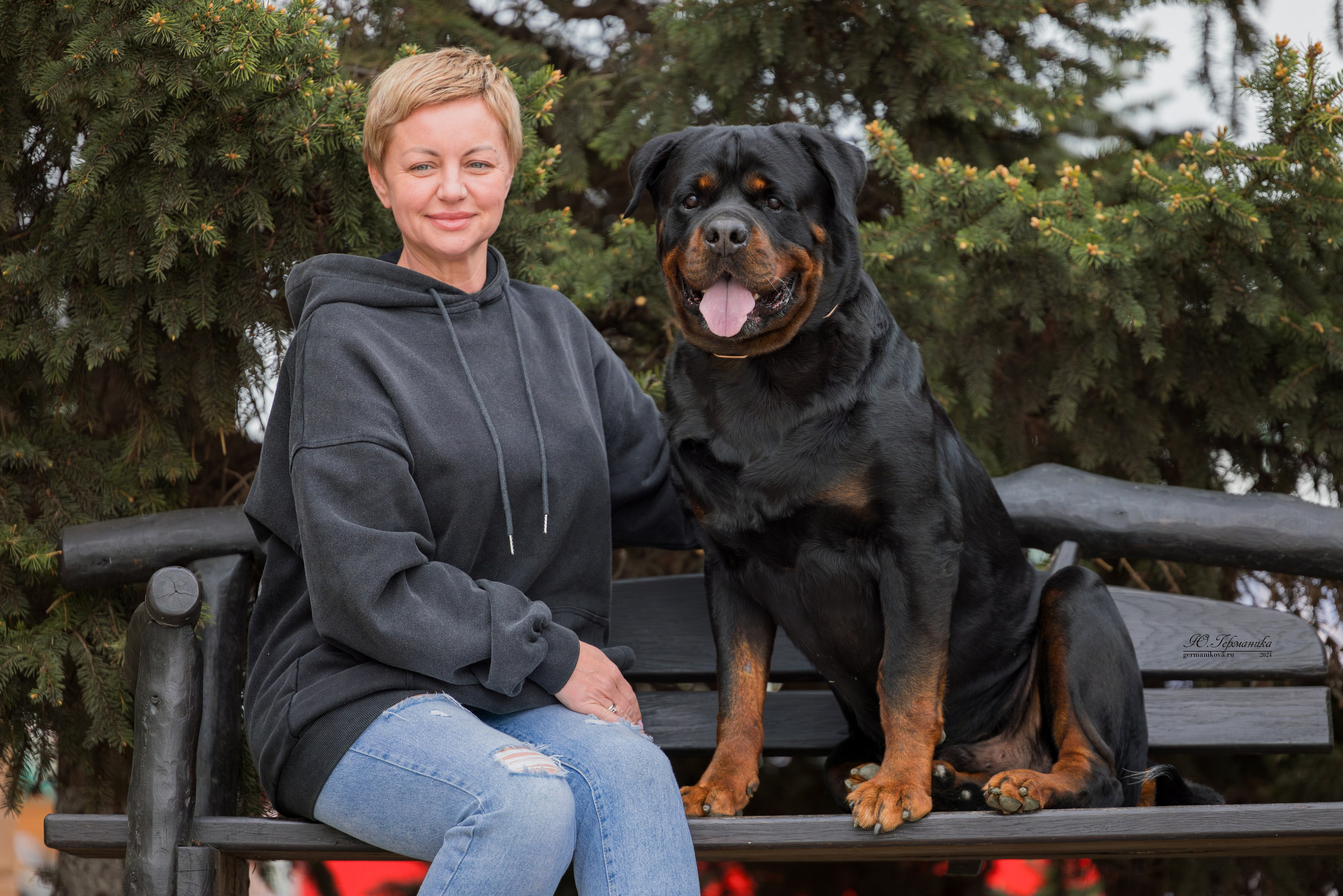 Саратов 2 х моно ротвейлеров 28-29.04.2024. Фотограф-анималист Юлия Германика