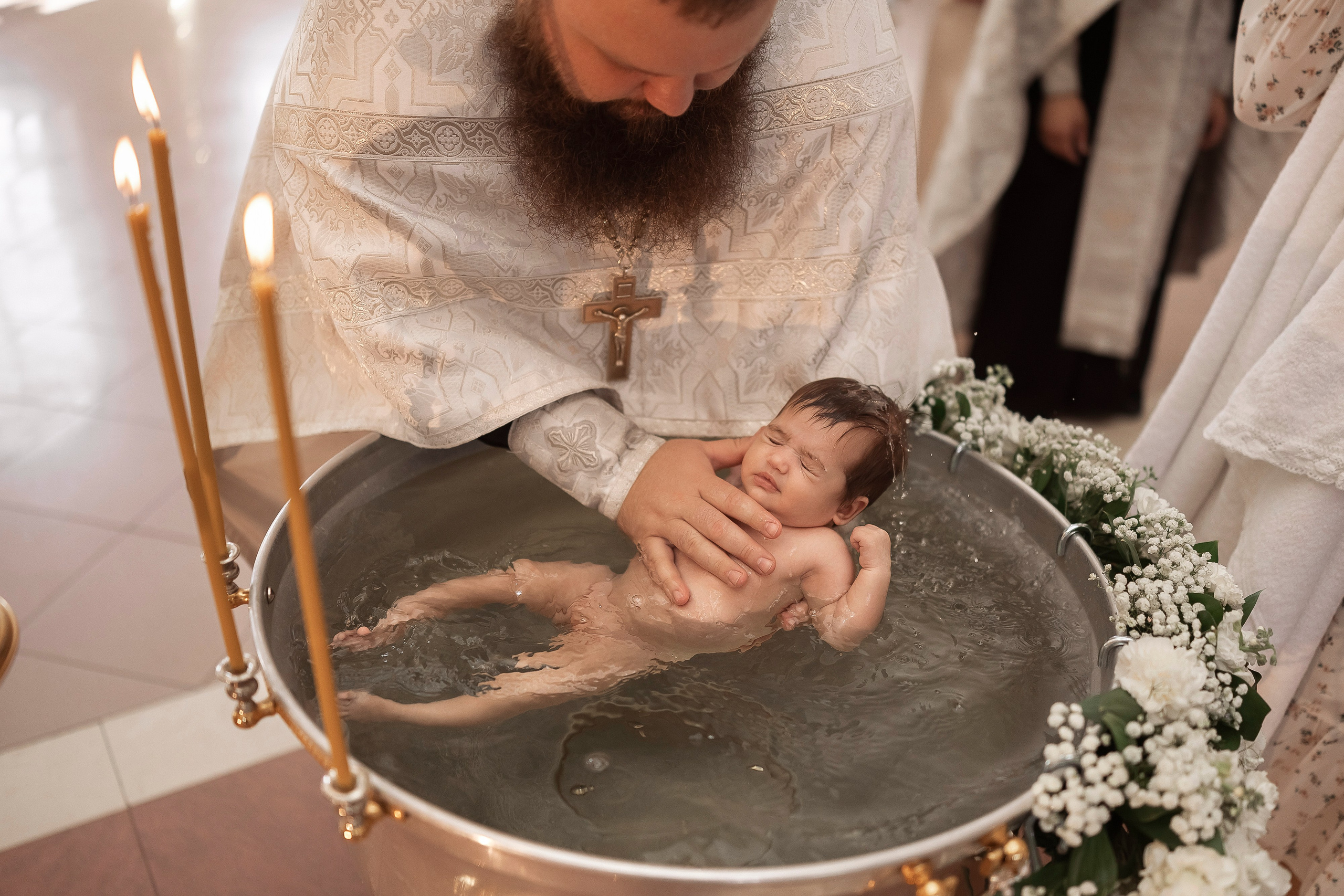 Крещение Варвары. Семейный и свадебный фотограф в Москве Леванова Александра