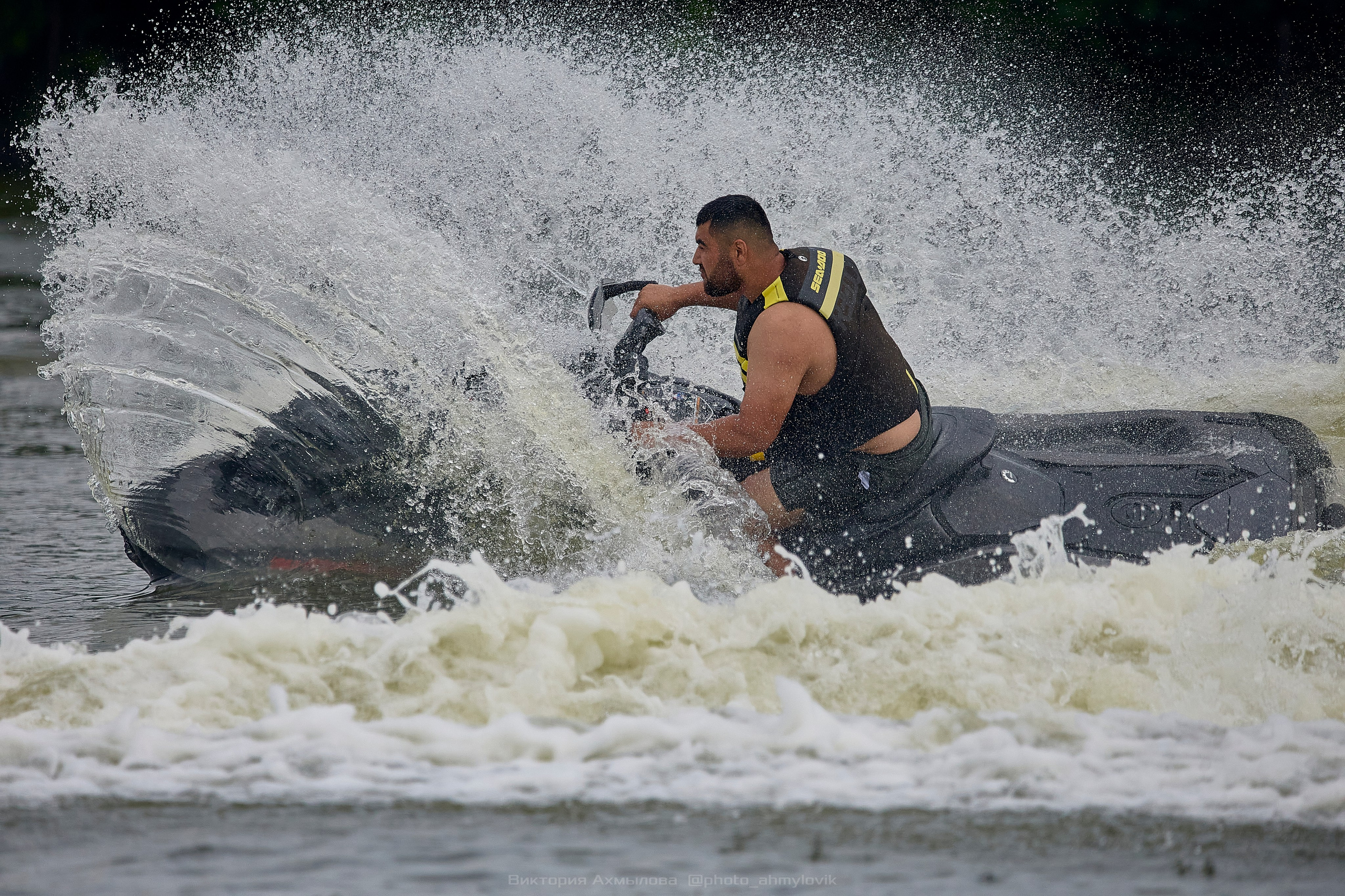 Аквабайки на Северке. Виктория Ахмылова. Фотограф в Москве