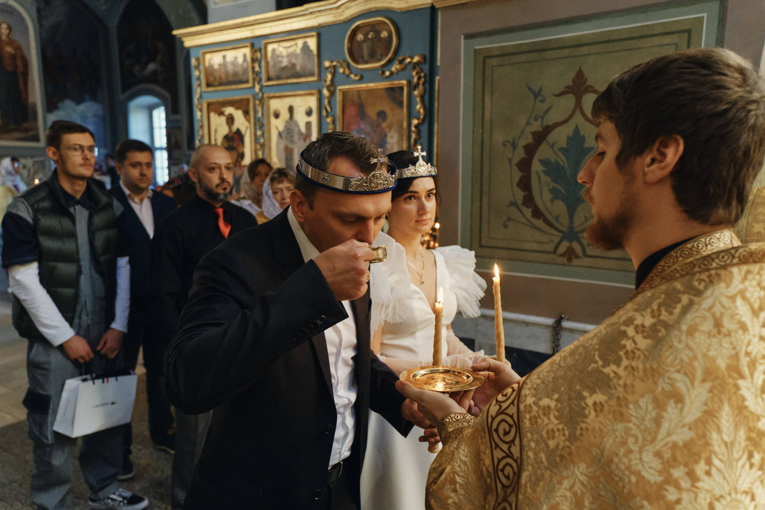 Венчание Александра и Марии. Свадебный фотограф в Москве и Подмосковье Виктор Одинцов