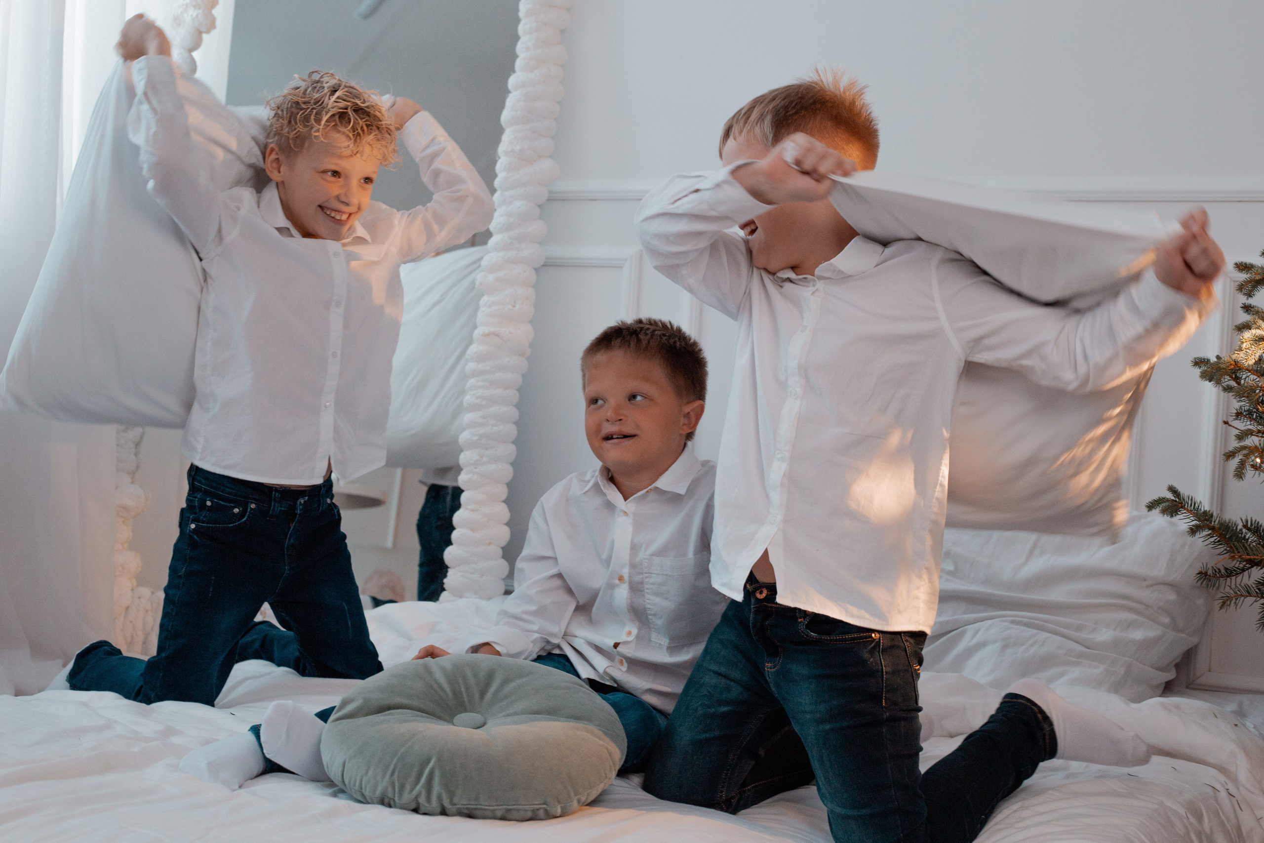 Инна с семьёй