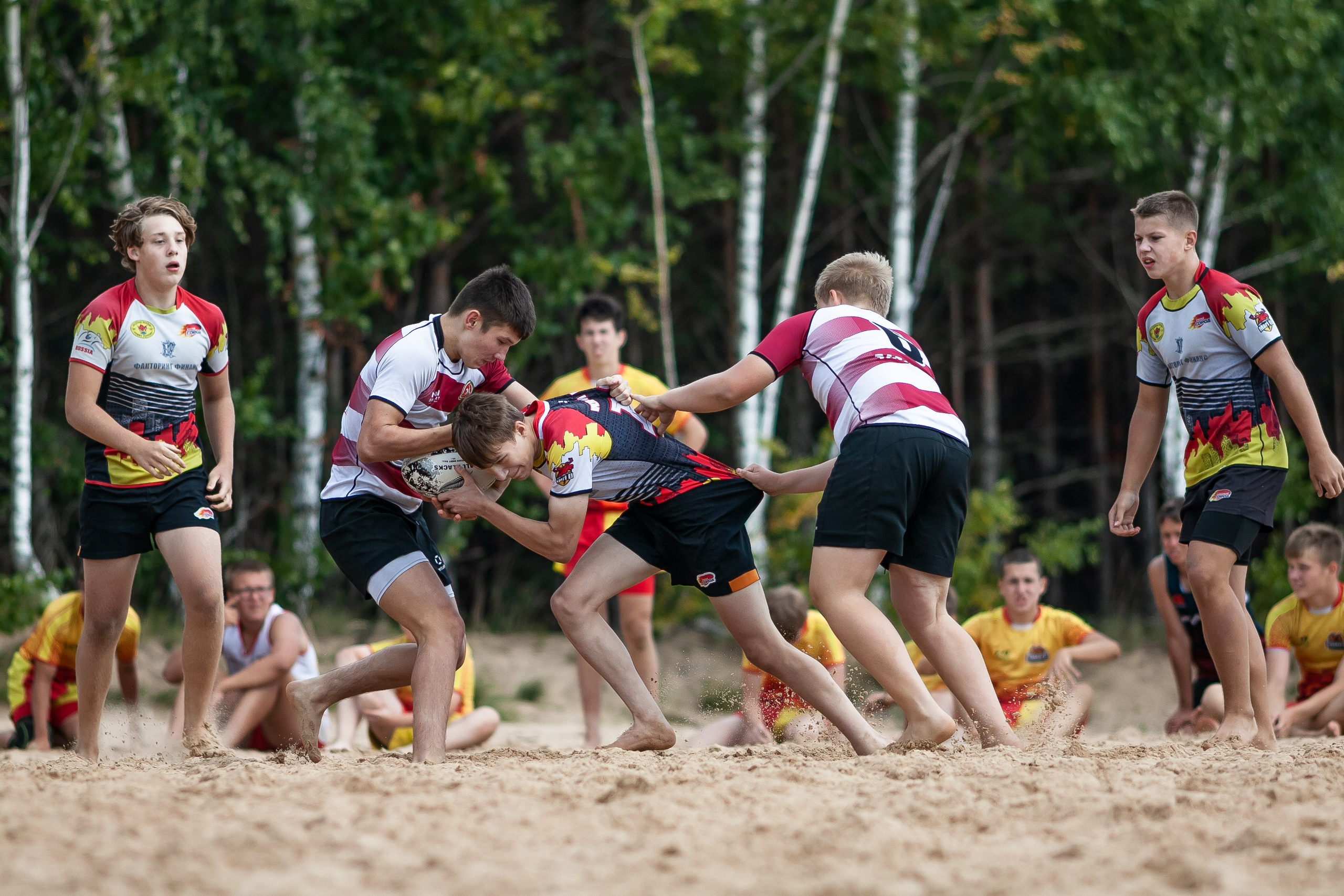 «Кубок «Молота» по пляжному Регби. Фотография