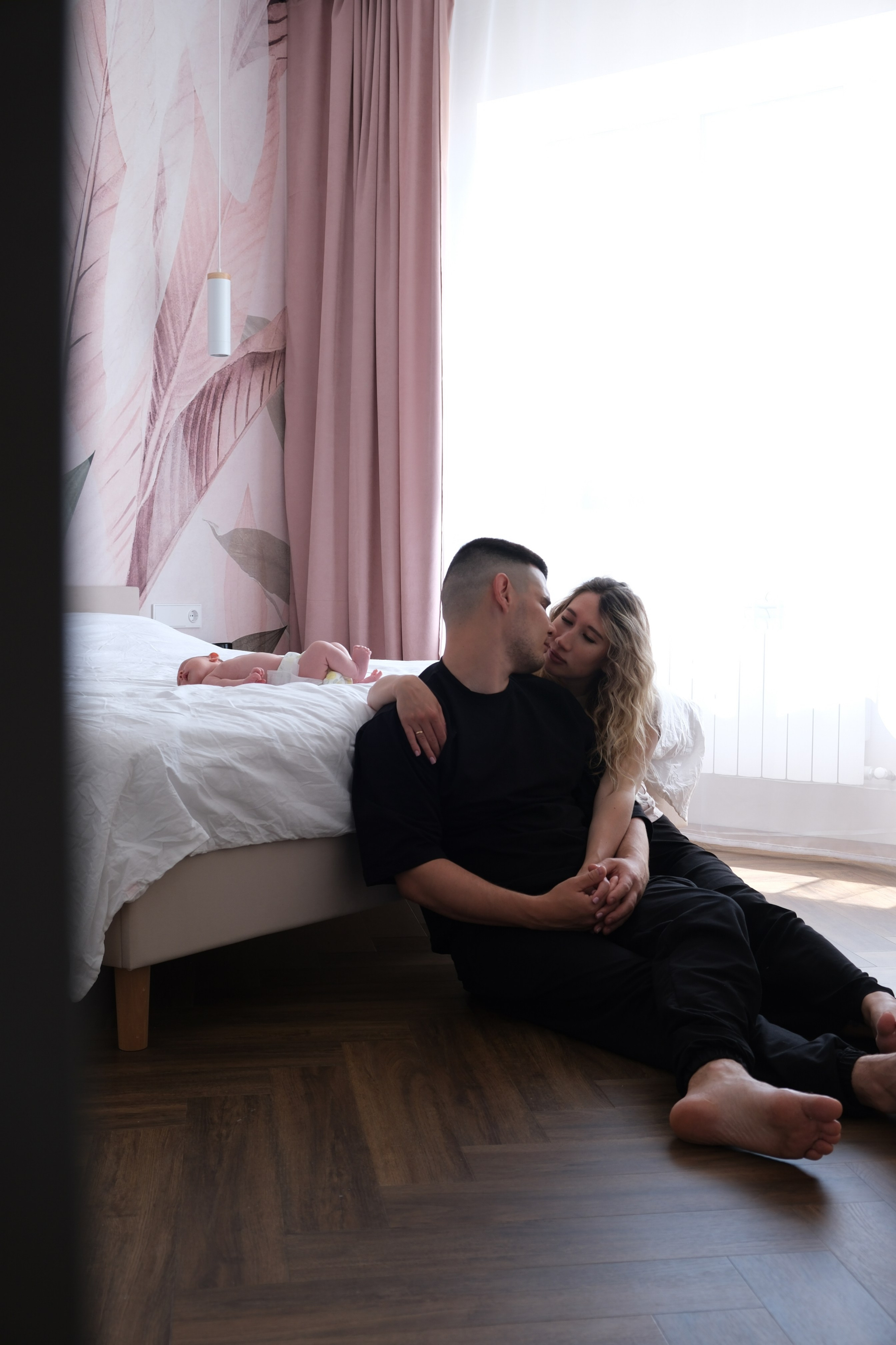 Домашняя с малышом. Фотограф на камеру и мобильная съемка в Казани Лидия