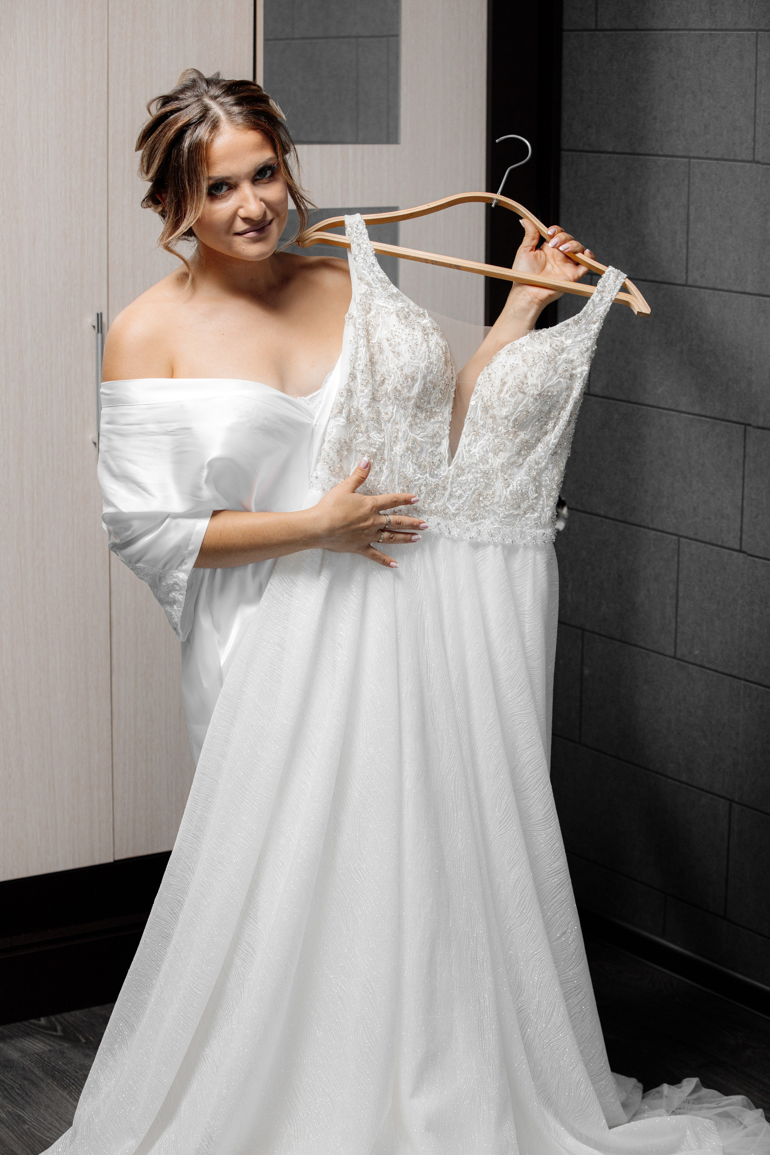 Сборы невесты. Свадебная съёмка в Москве