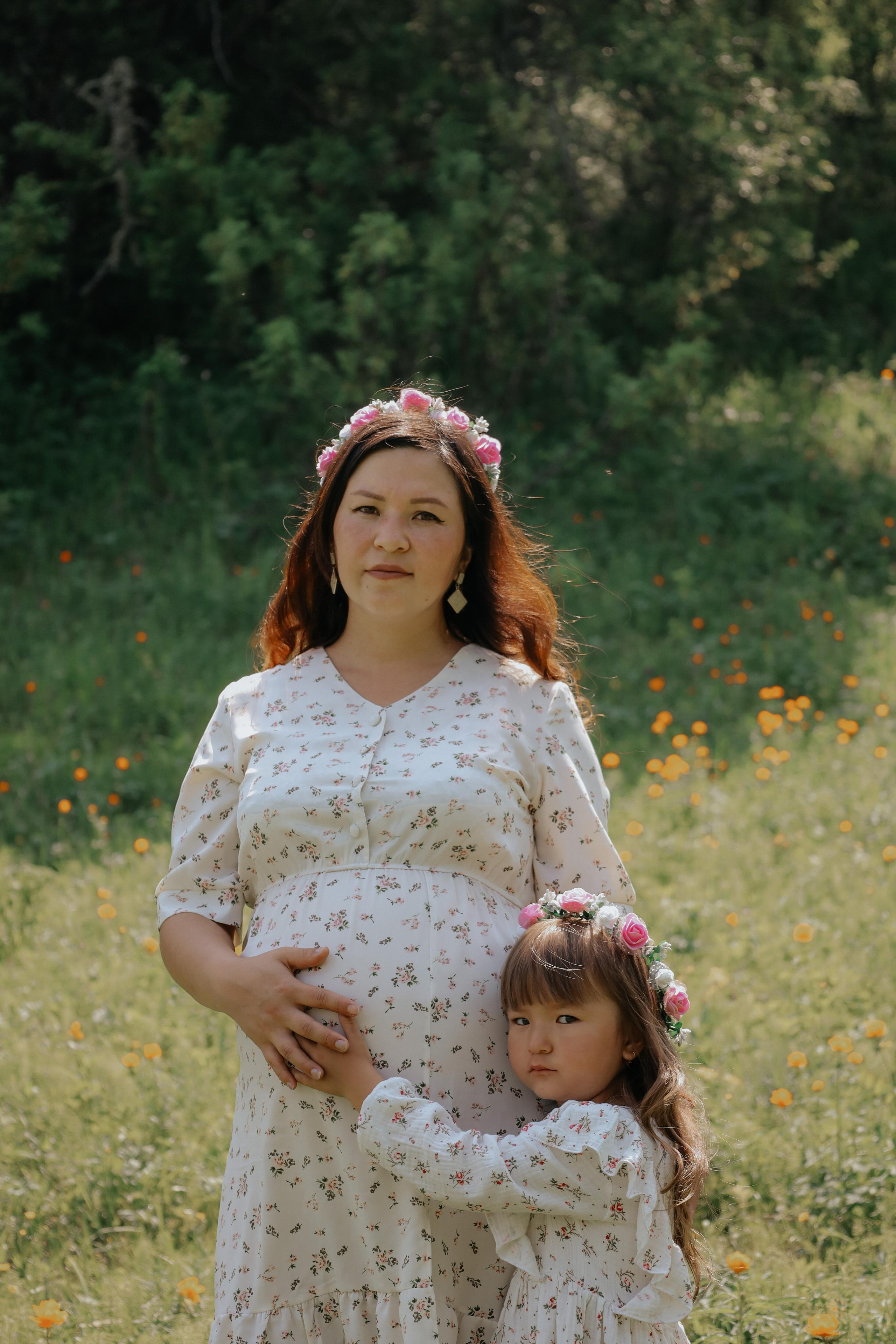 Ева и мама. Фотограф Горный Алтай