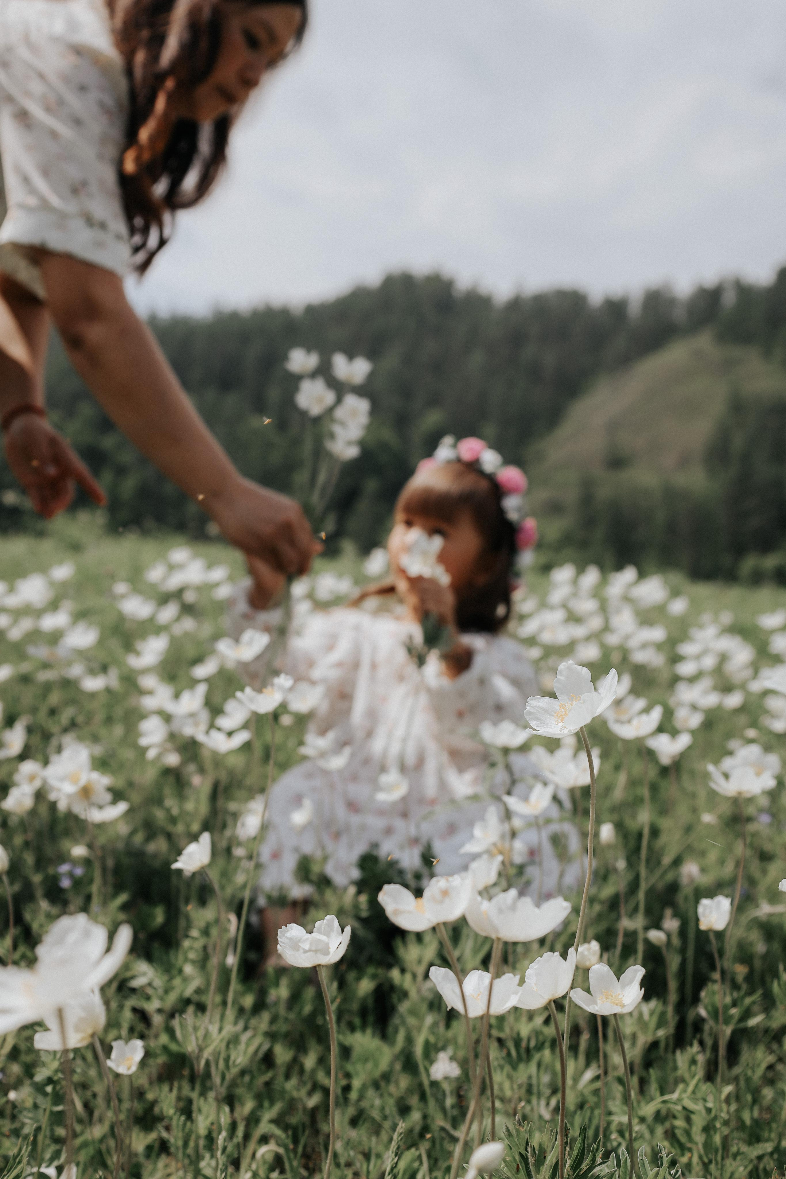 Ева и мама. Фотограф Горный Алтай