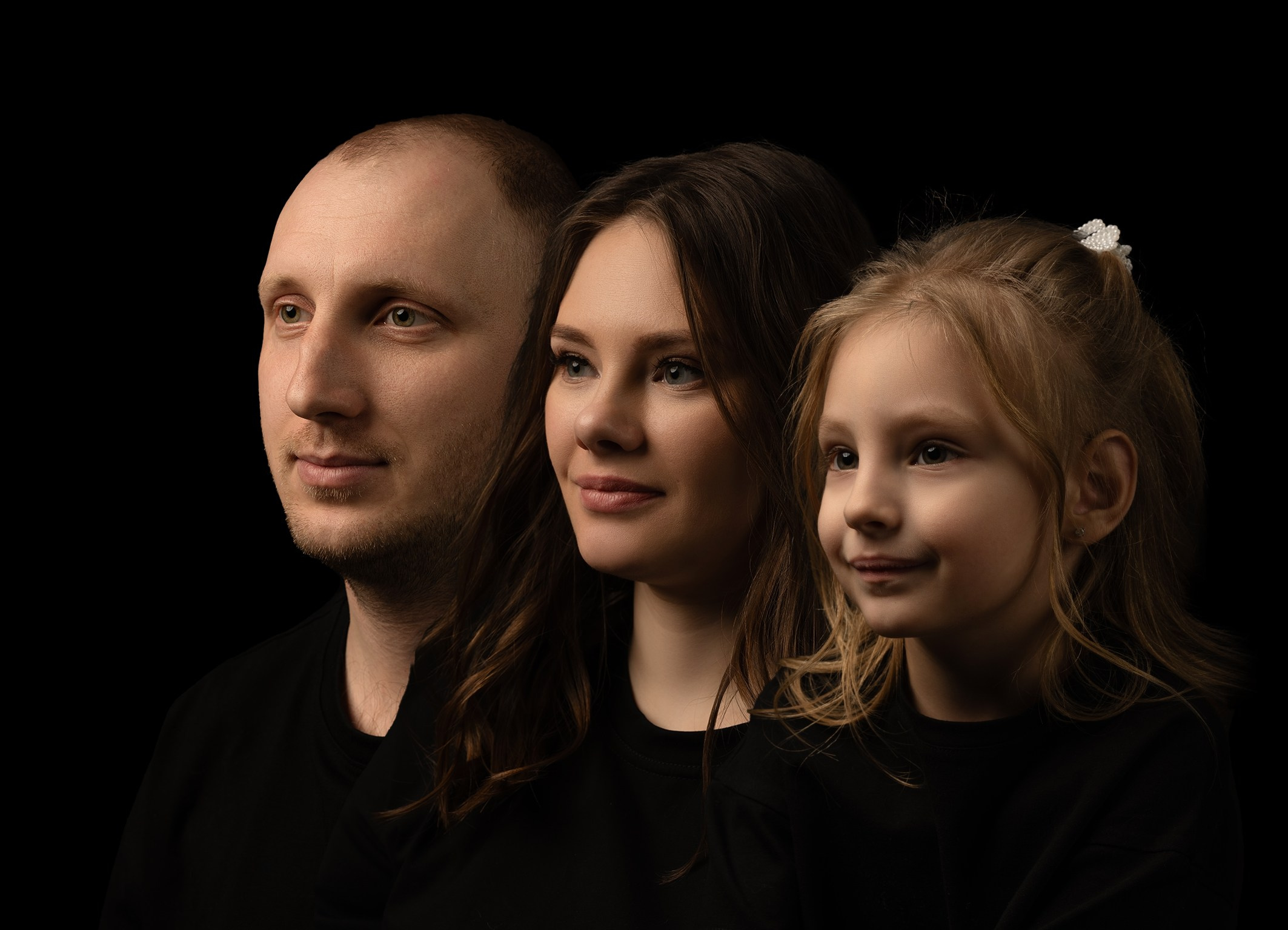 Семейная фотосессия в студии. Проект «Поколение»