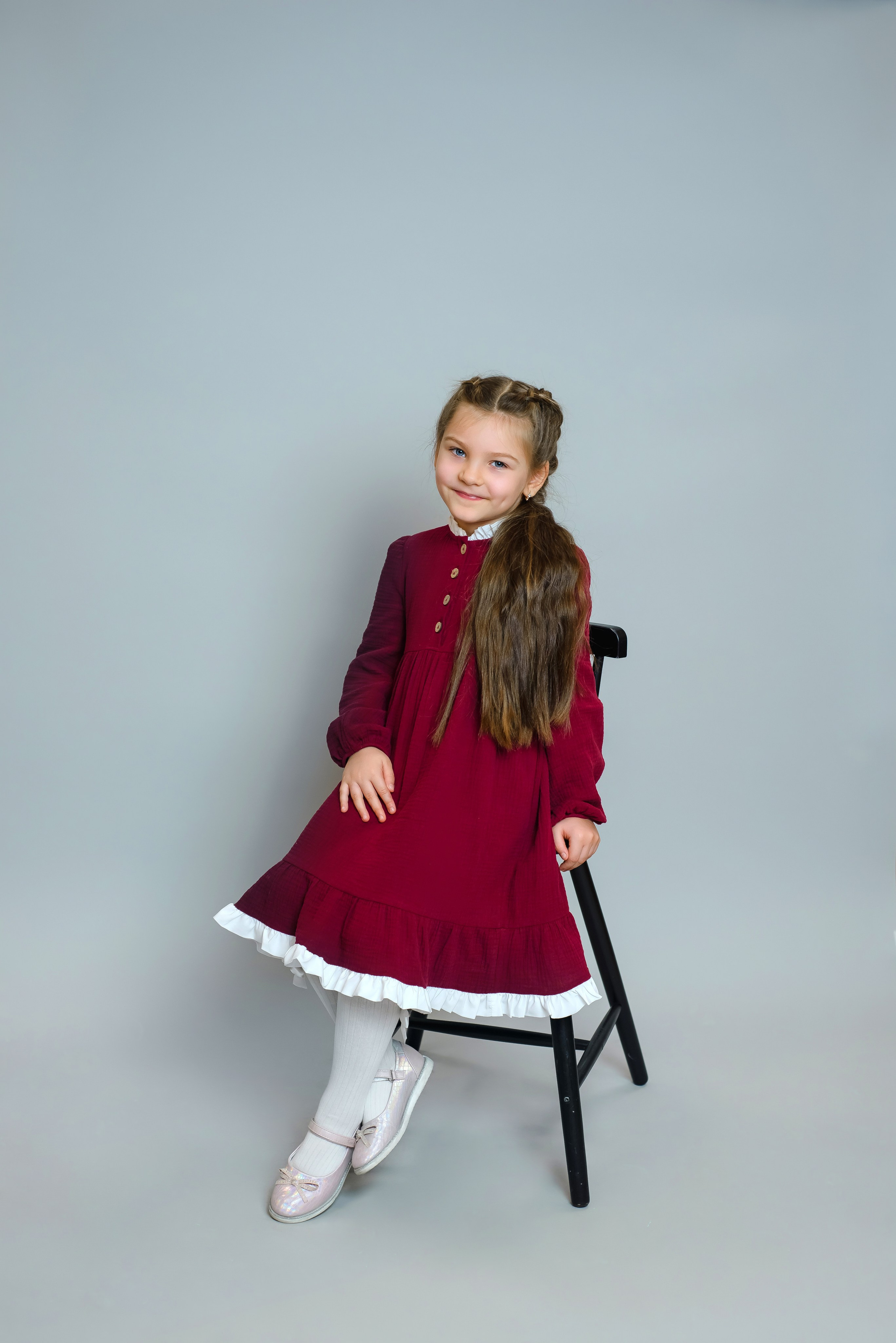 Студийная съемка в саду