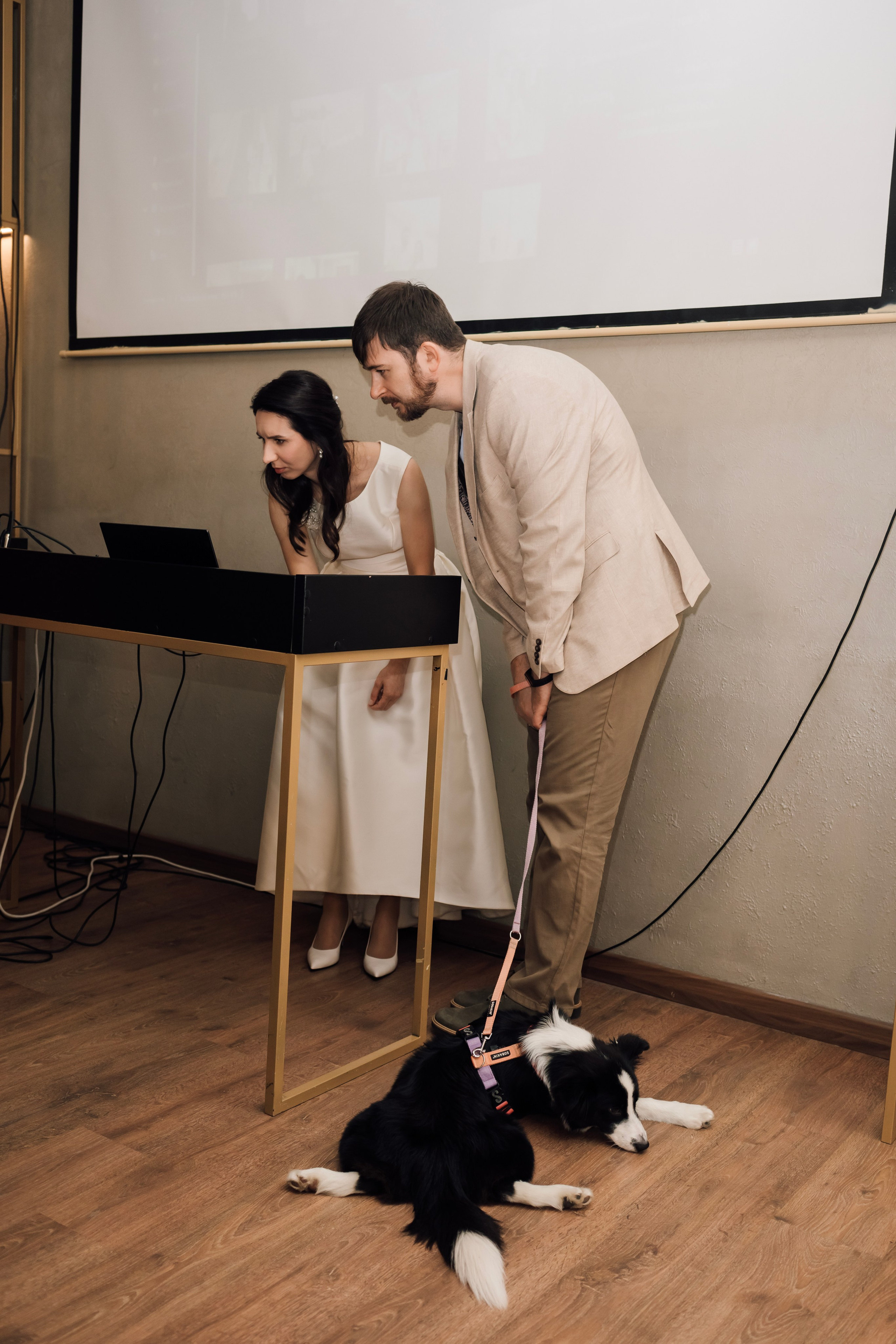 Таня и Миша. Свадьба в лофте. Свадебный и семейный фотограф в Москве Евгения Лисина