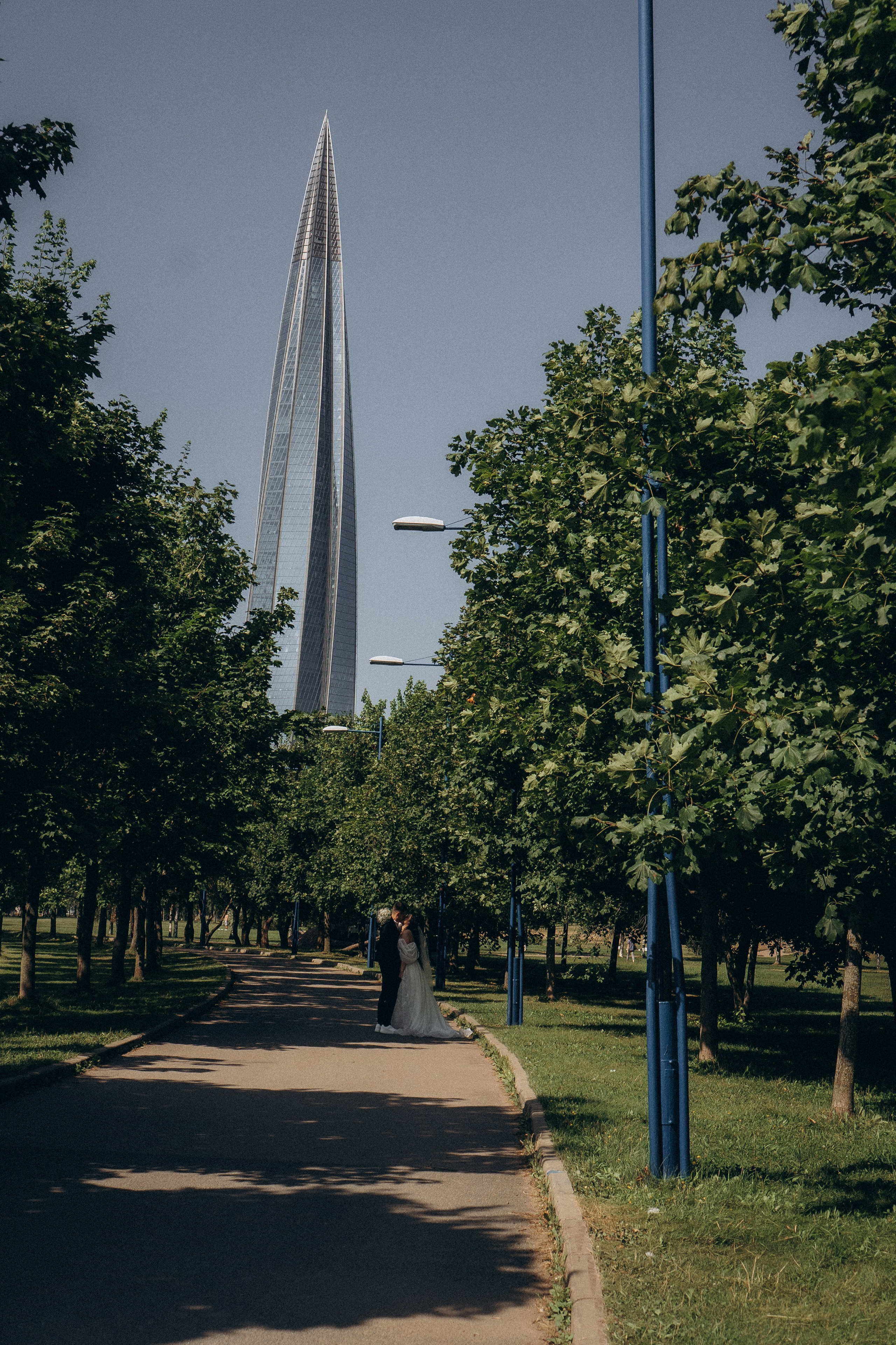 СВАДЕБНАЯ СЬЕМК В ПАРКЕ 300-ЛЕТИЯ. Профессиональный фотограф, Санкт-Петербург — Виктория Богомолова