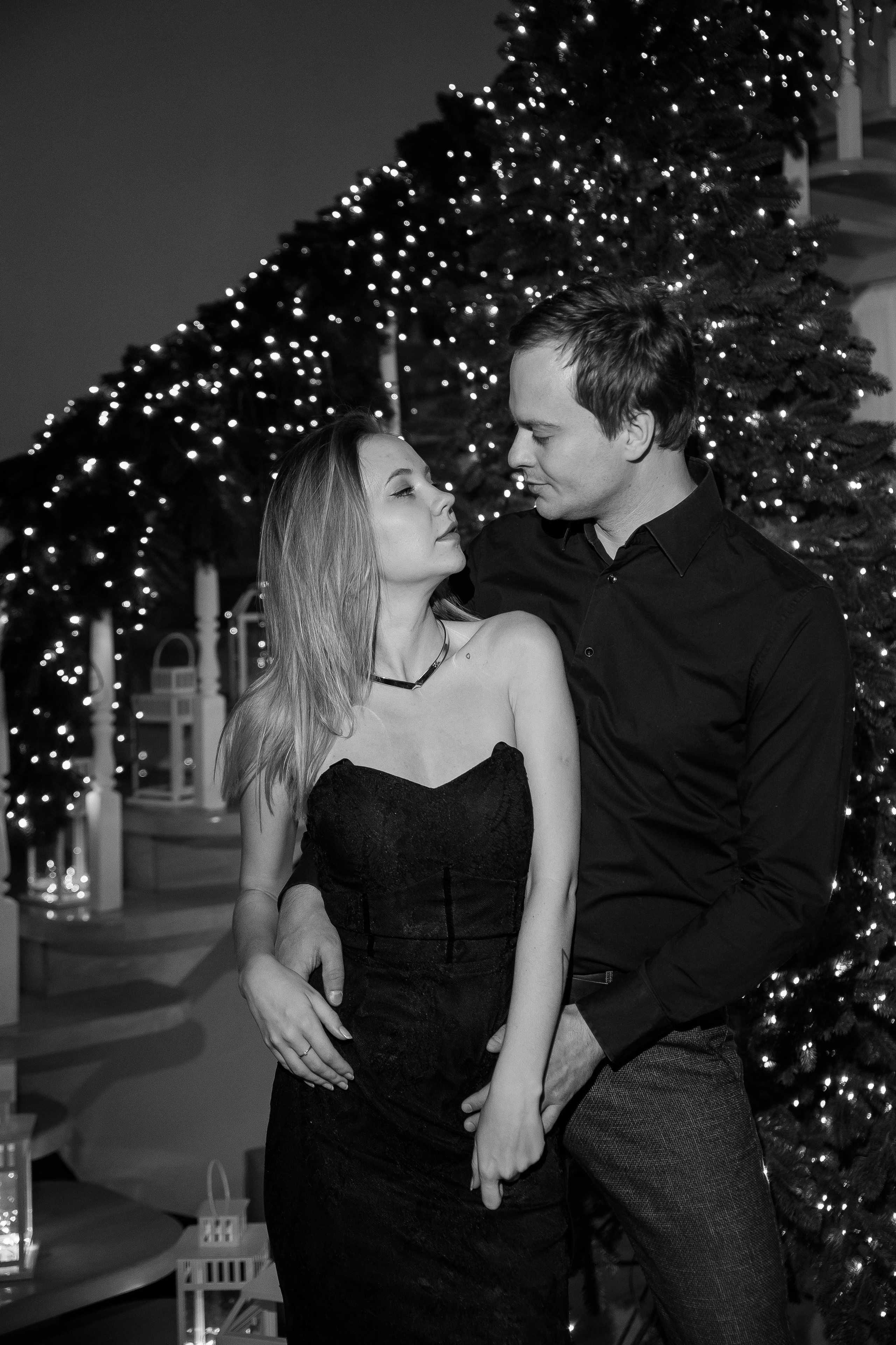 Новогодняя 🔥 Love story. Женский фотограф Москва, Лобня