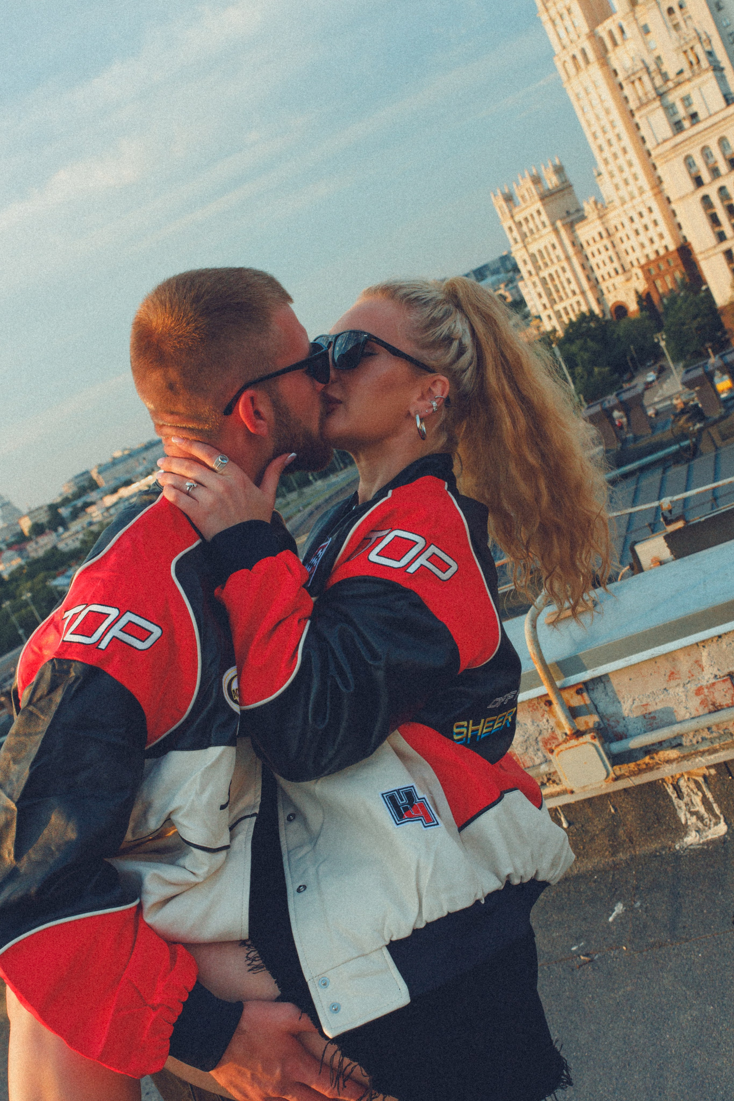 На крыше. Женский фотограф Москва, Лобня