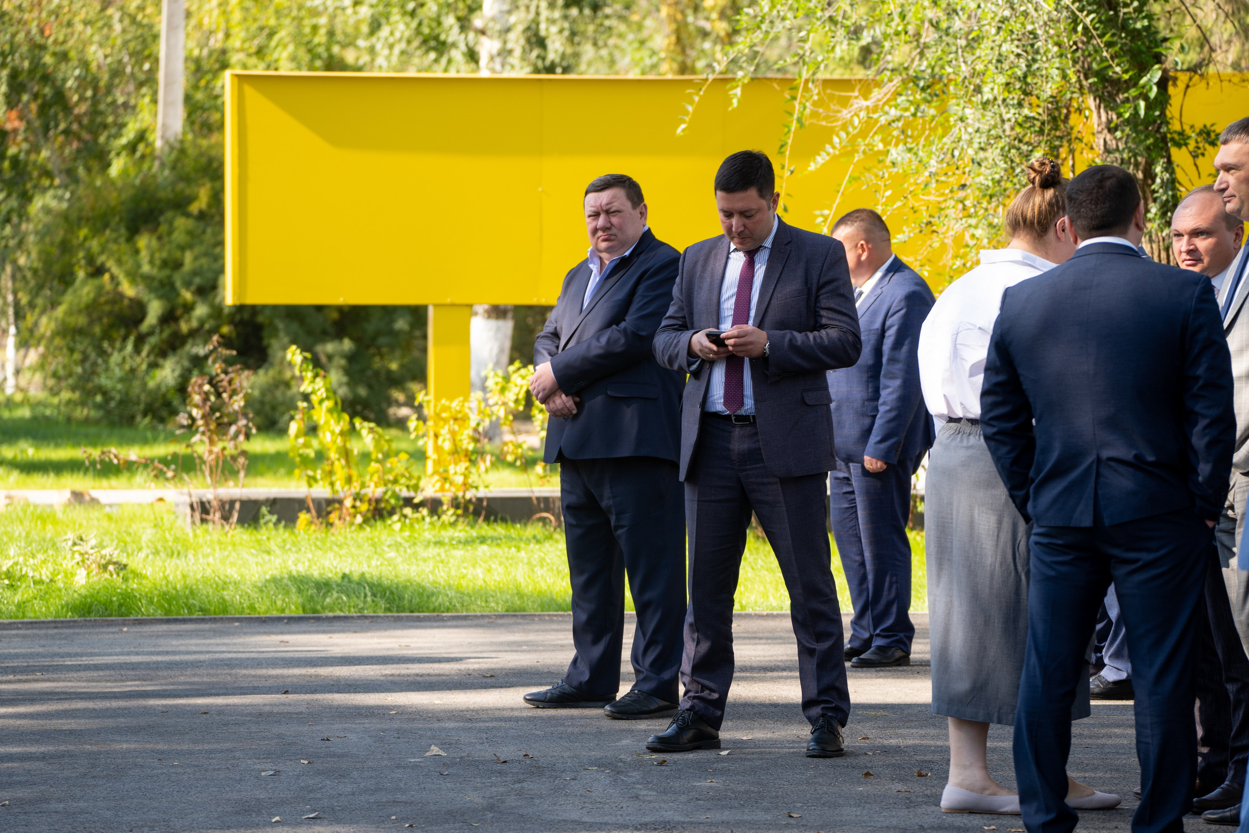 Открытие сквера Снабженца. Фотограф в Самаре Иван Булатов