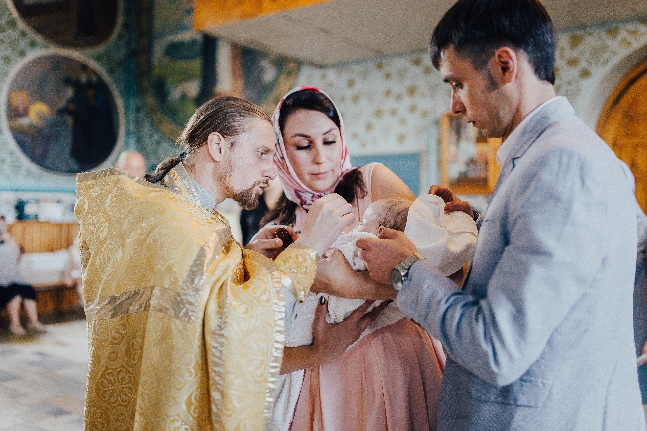 Таинство Крещения. Свадебный и семейный фотограф Екатерина Бубнова