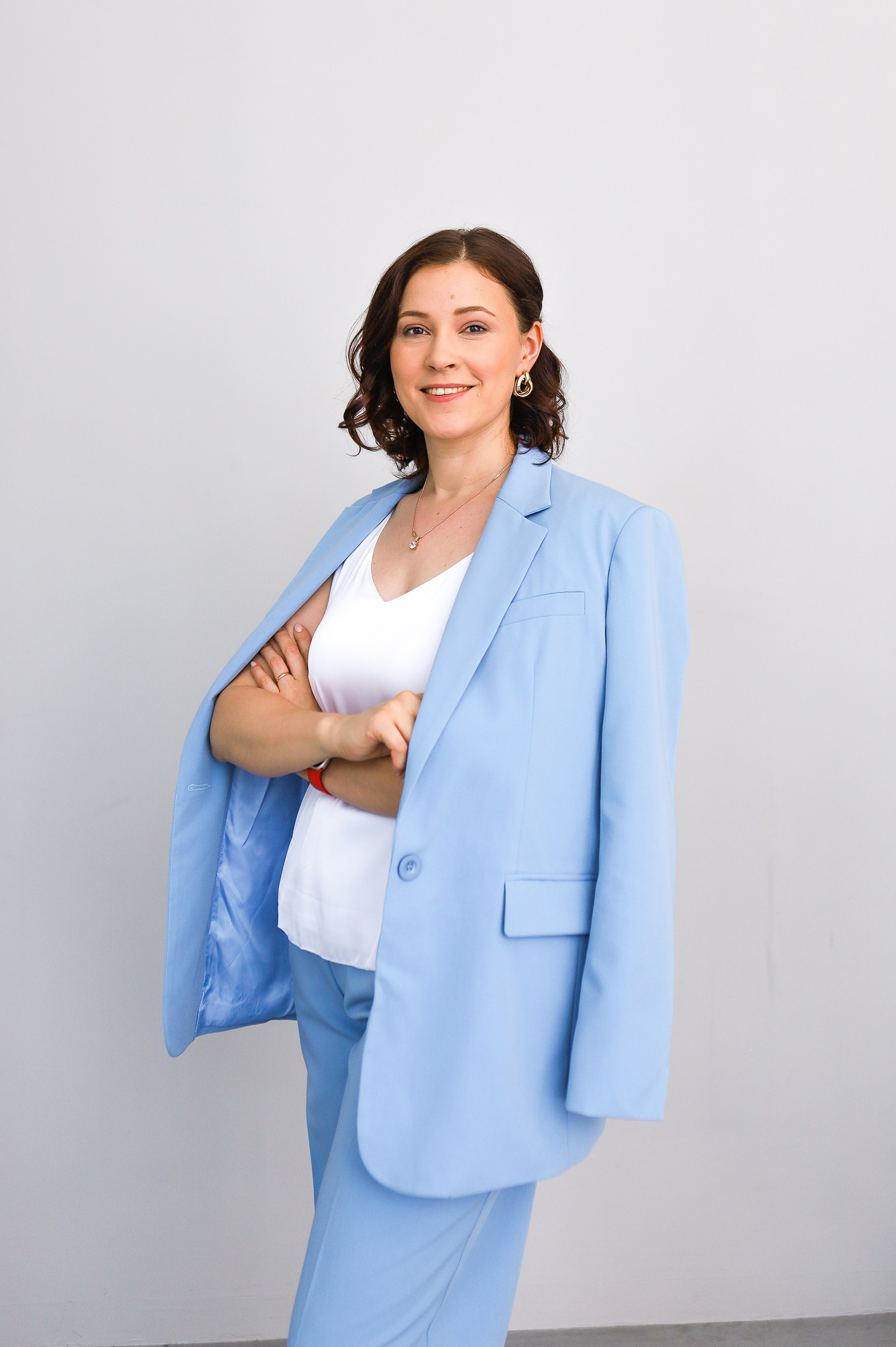 Евгения крипто-инвестор. Визуал для эспертов и блогеров