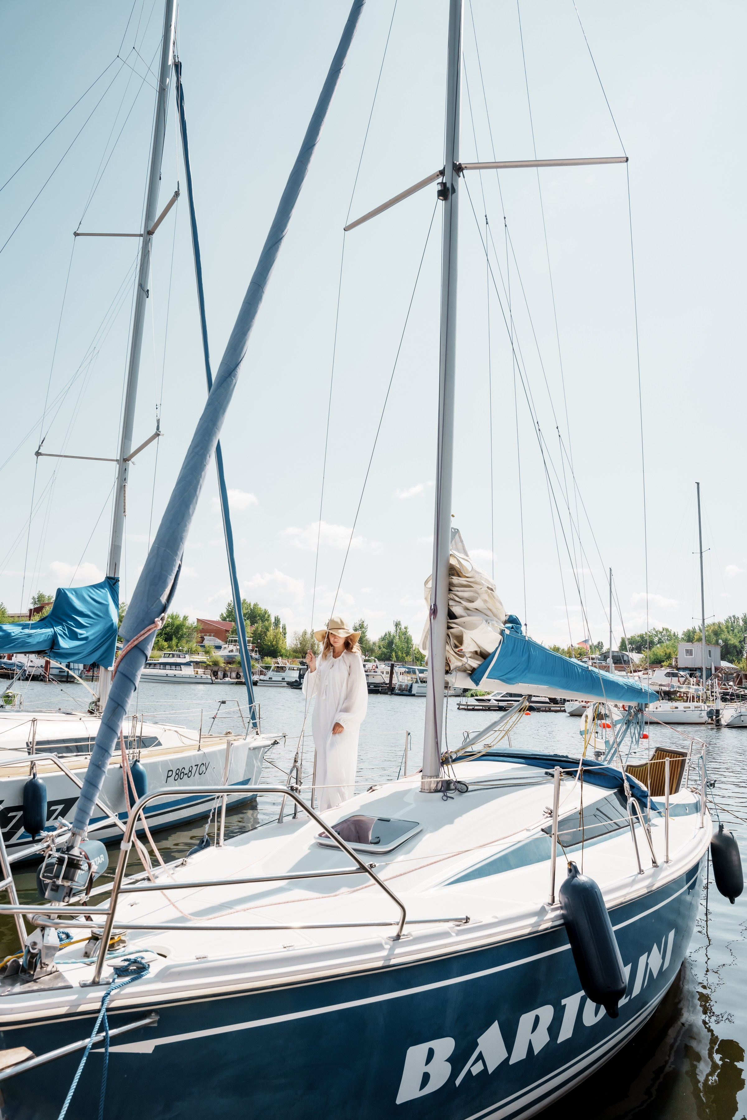 На яхте. Ольга Плаксина фотограф в Саратове
