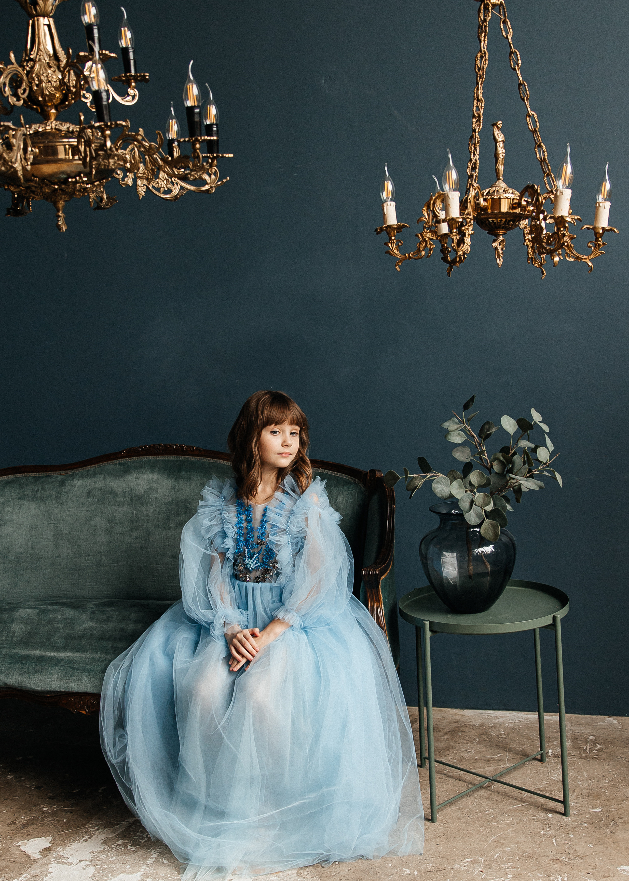 Студийные с попугаем. Свадебный и семейный фотограф в Москве Холда Тати