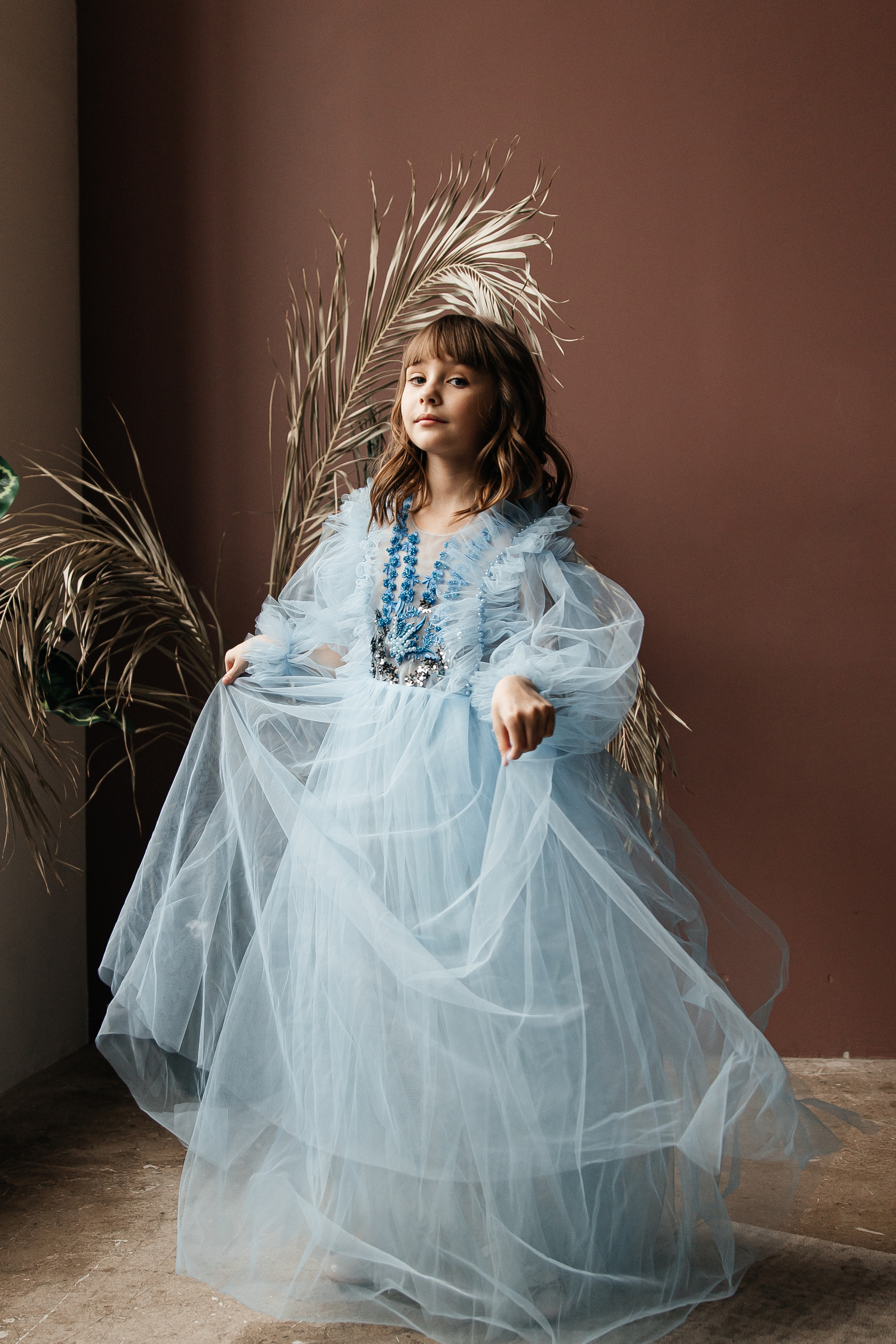 Студийные с попугаем. Свадебный и семейный фотограф в Москве Холда Тати