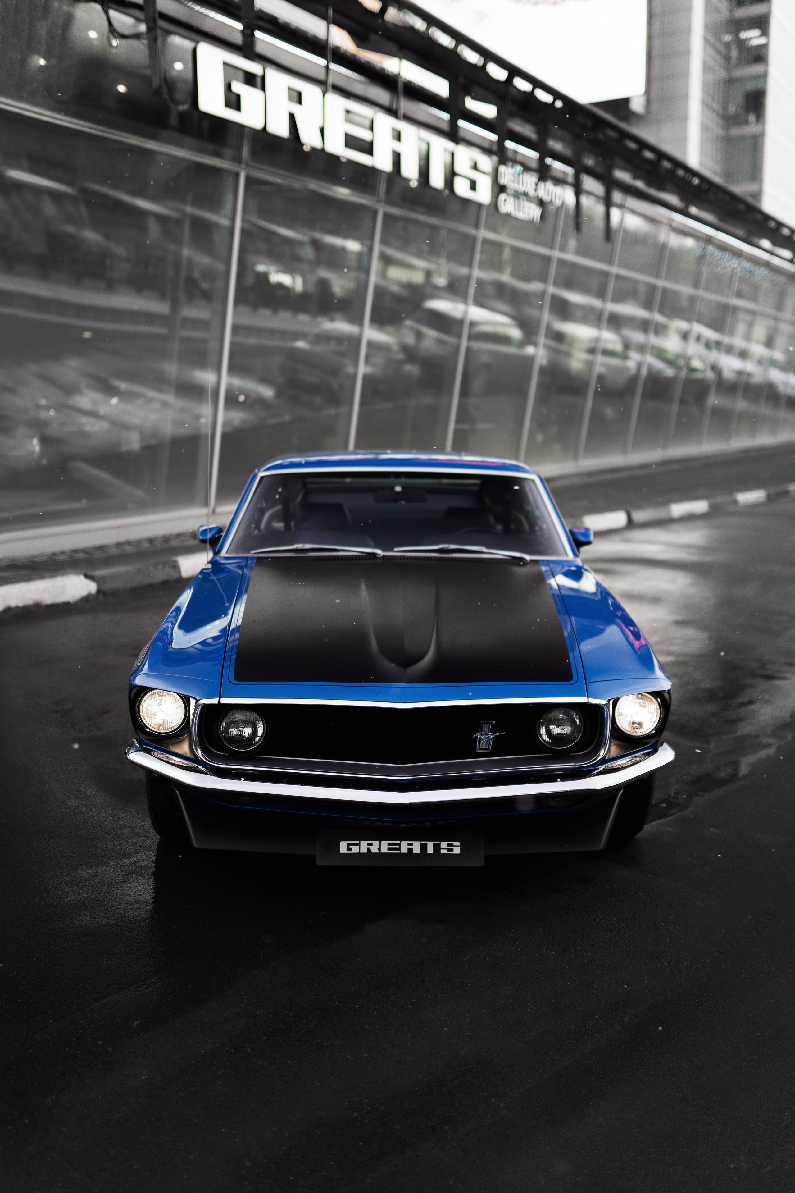 Ford Mustang 1969 года. Автомобильный фотограф Светлана Усова