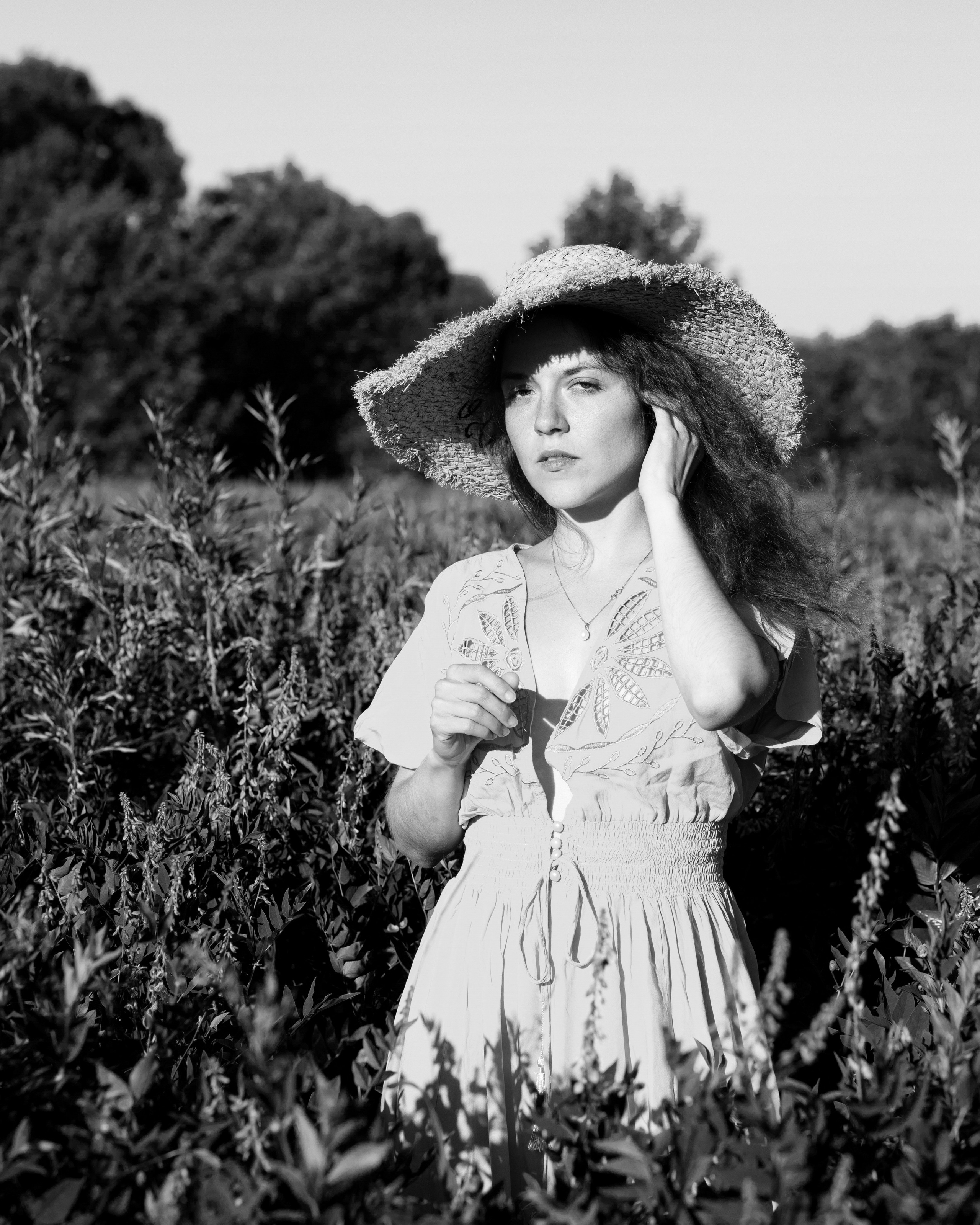 ЧБ ромашки. Портретный фотограф Екатерина Лысенко, Москва