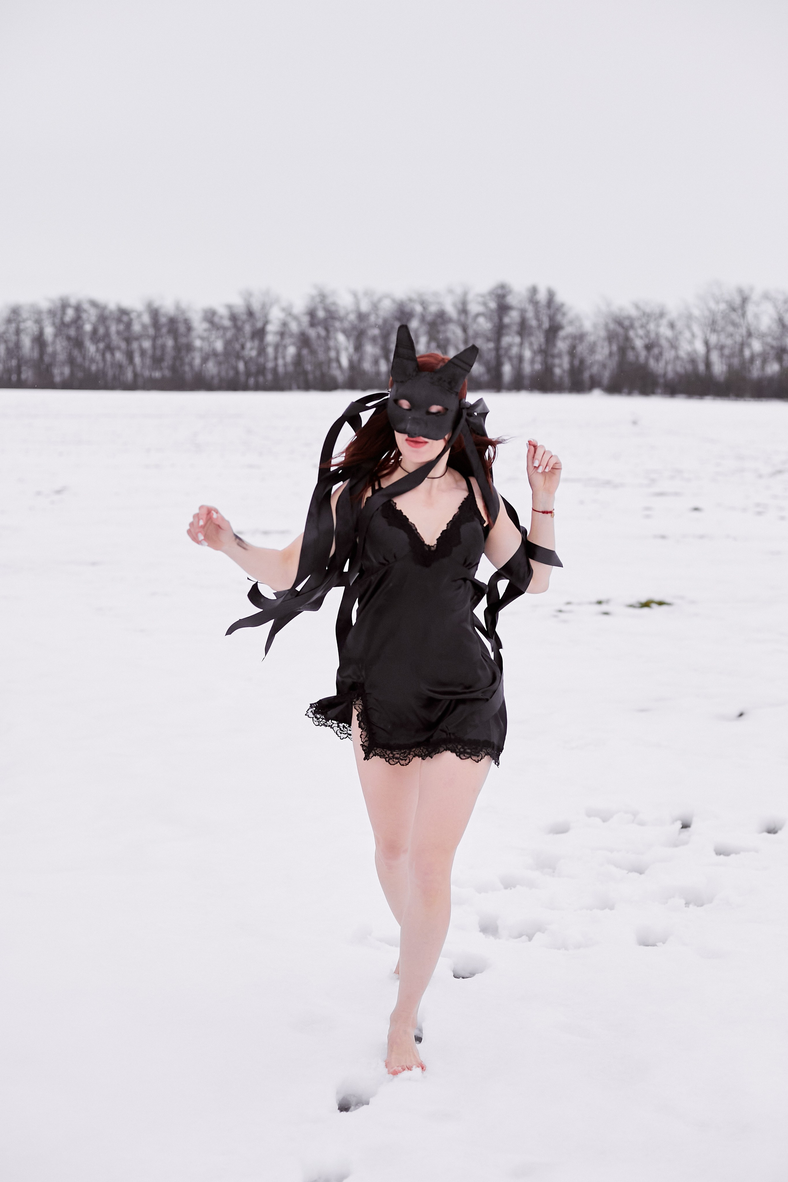 «Снежная волчица». Свадебный и креативный фотограф в ЮФО