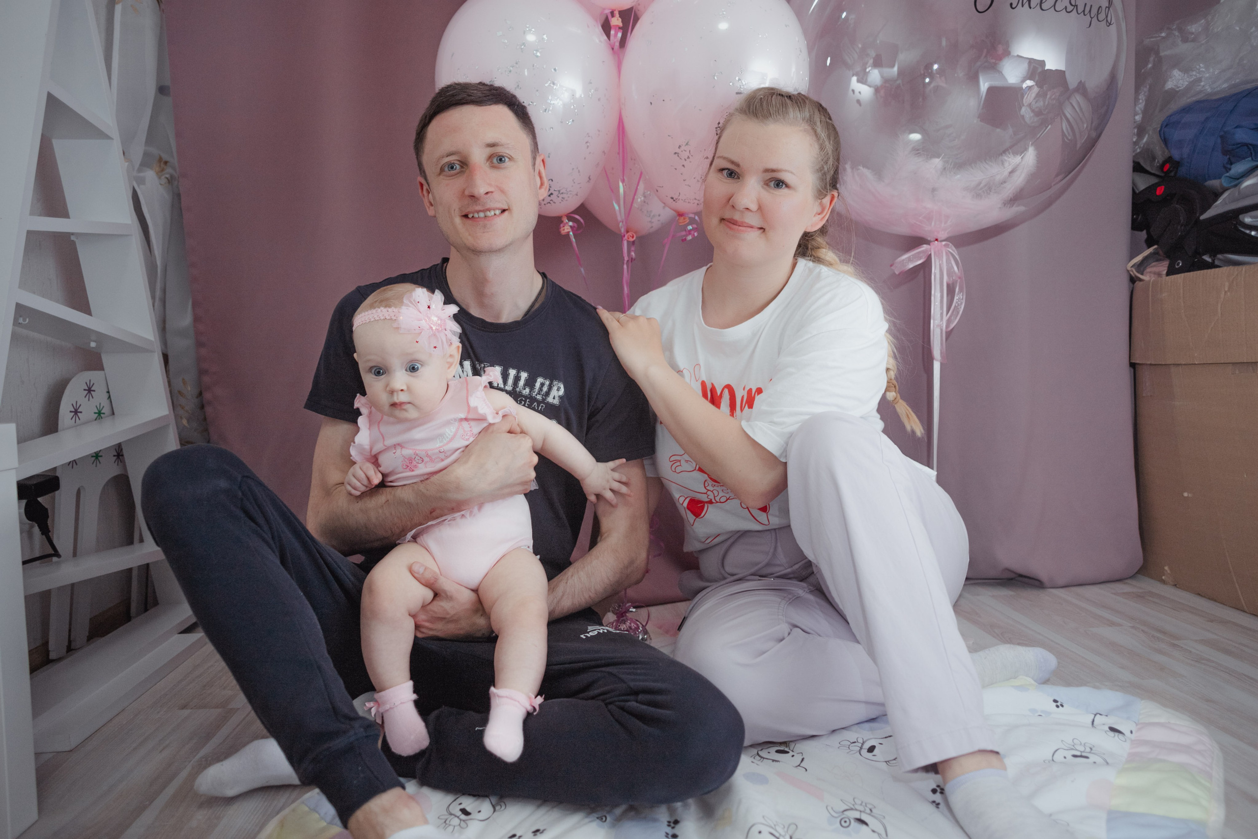 Алисе 6 месяцев. Репортажный и портретный фотограф в Екатеринбурге Гизатуллин Марат