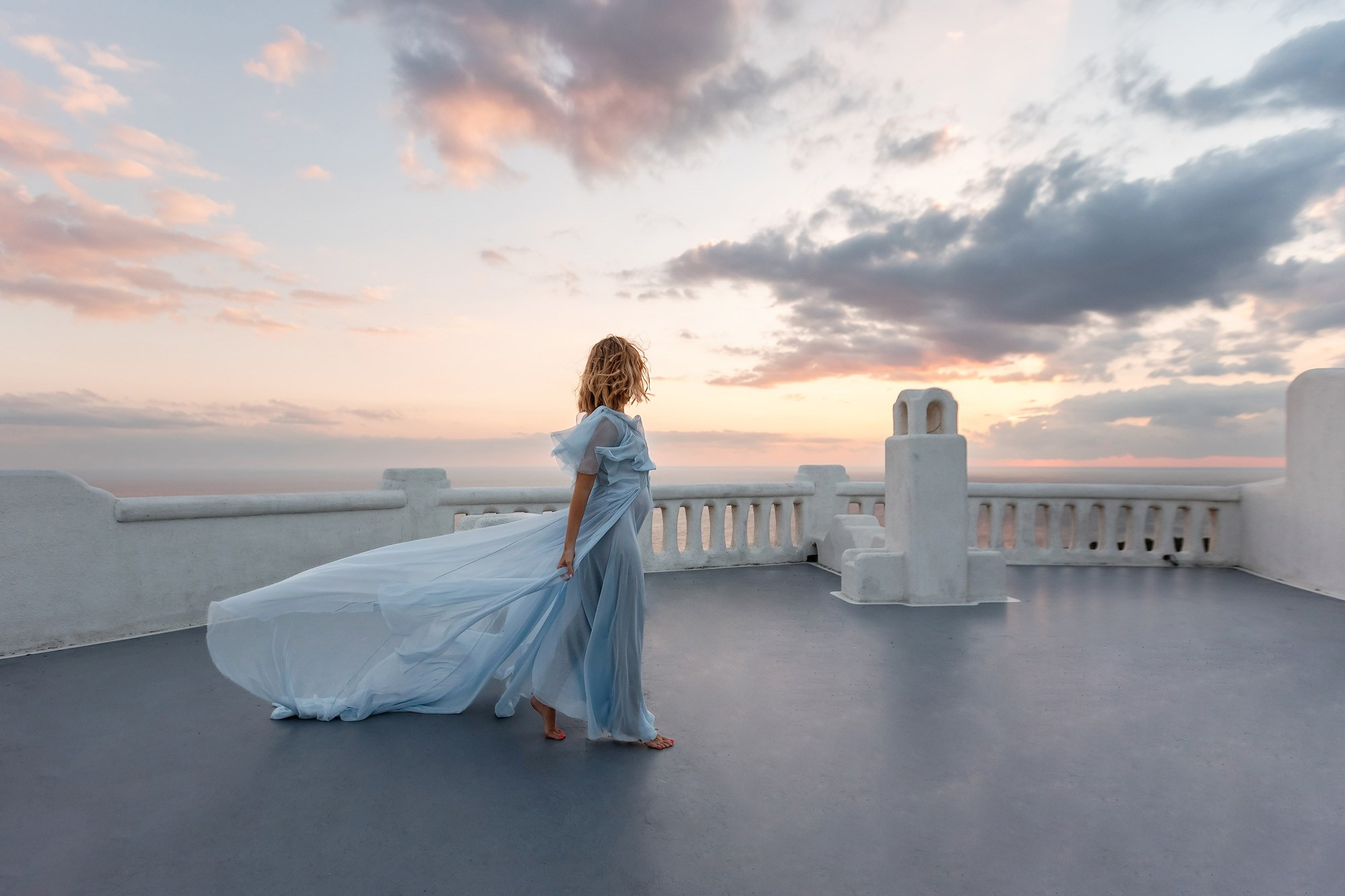 Женская фотосессия на Крымском Санторини. Свадебный фотограф, фотосъемка в Крыму, Севастополе, Симферополе, Ялте