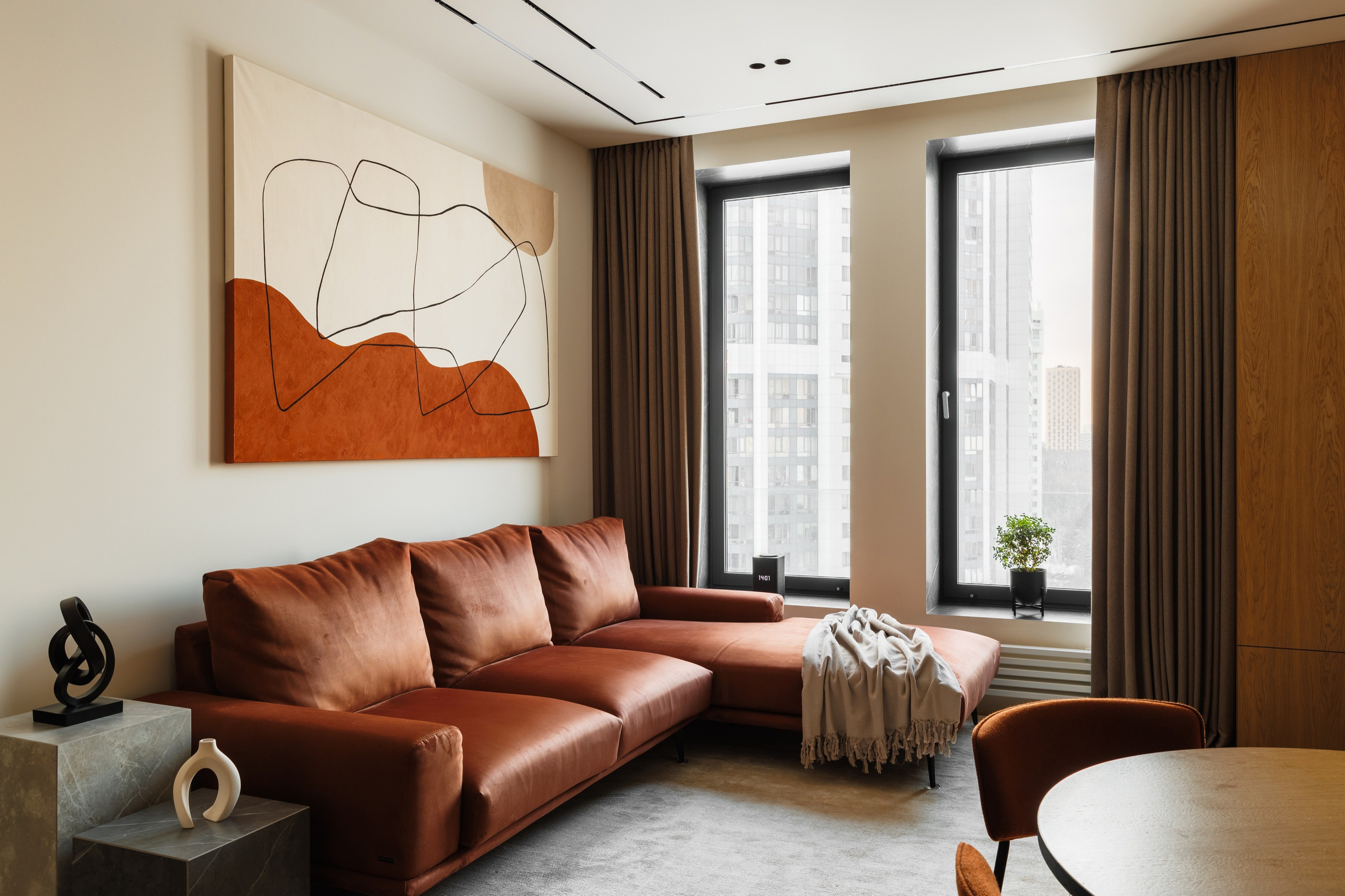 Apartment of 100 sq.m in the residential complex Vander Park. Commercial photographer | Anton Ermakov