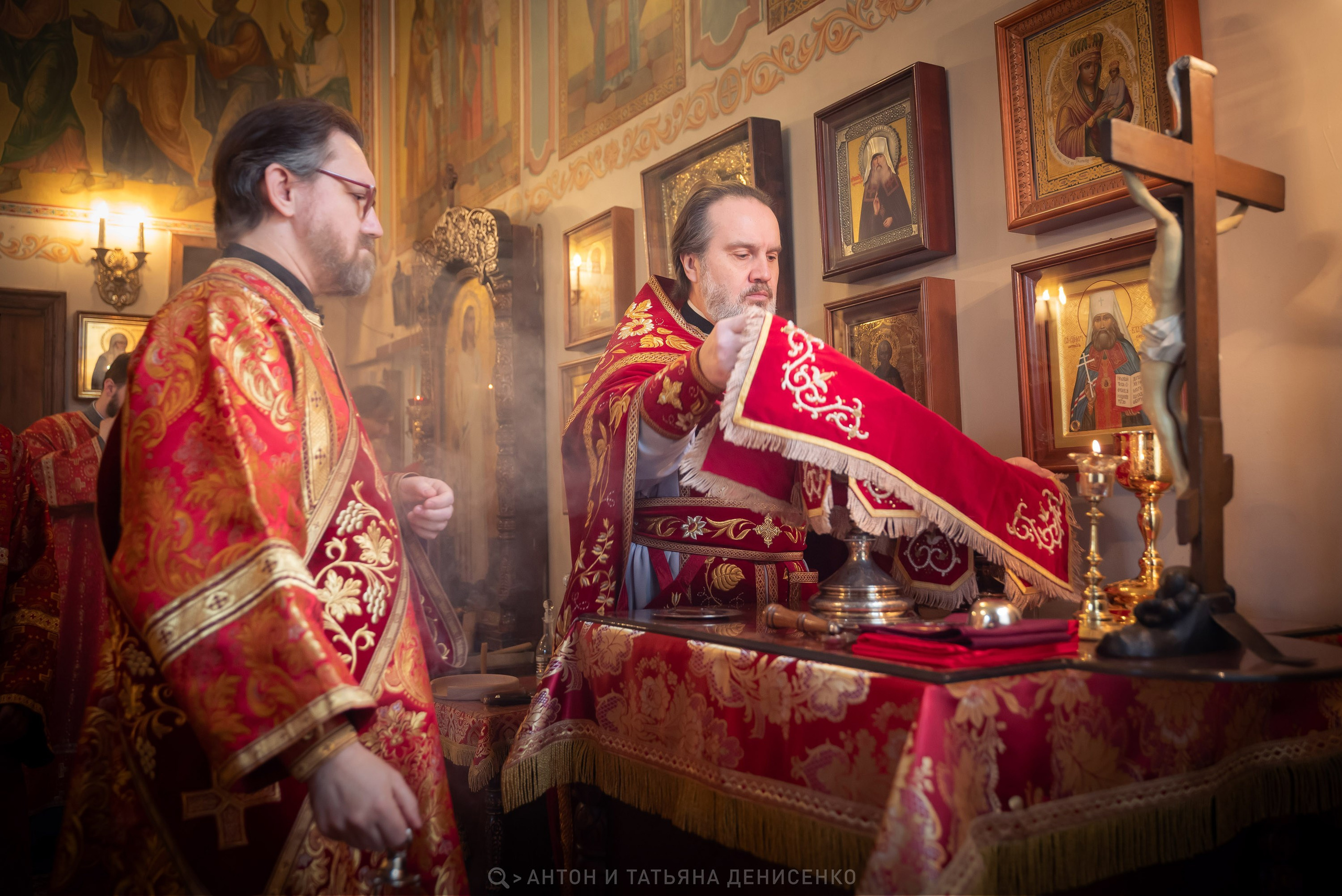 Храм Преображения Господня в Богородском. Антипасха. Антон и Татьяна Денисенко — В храме