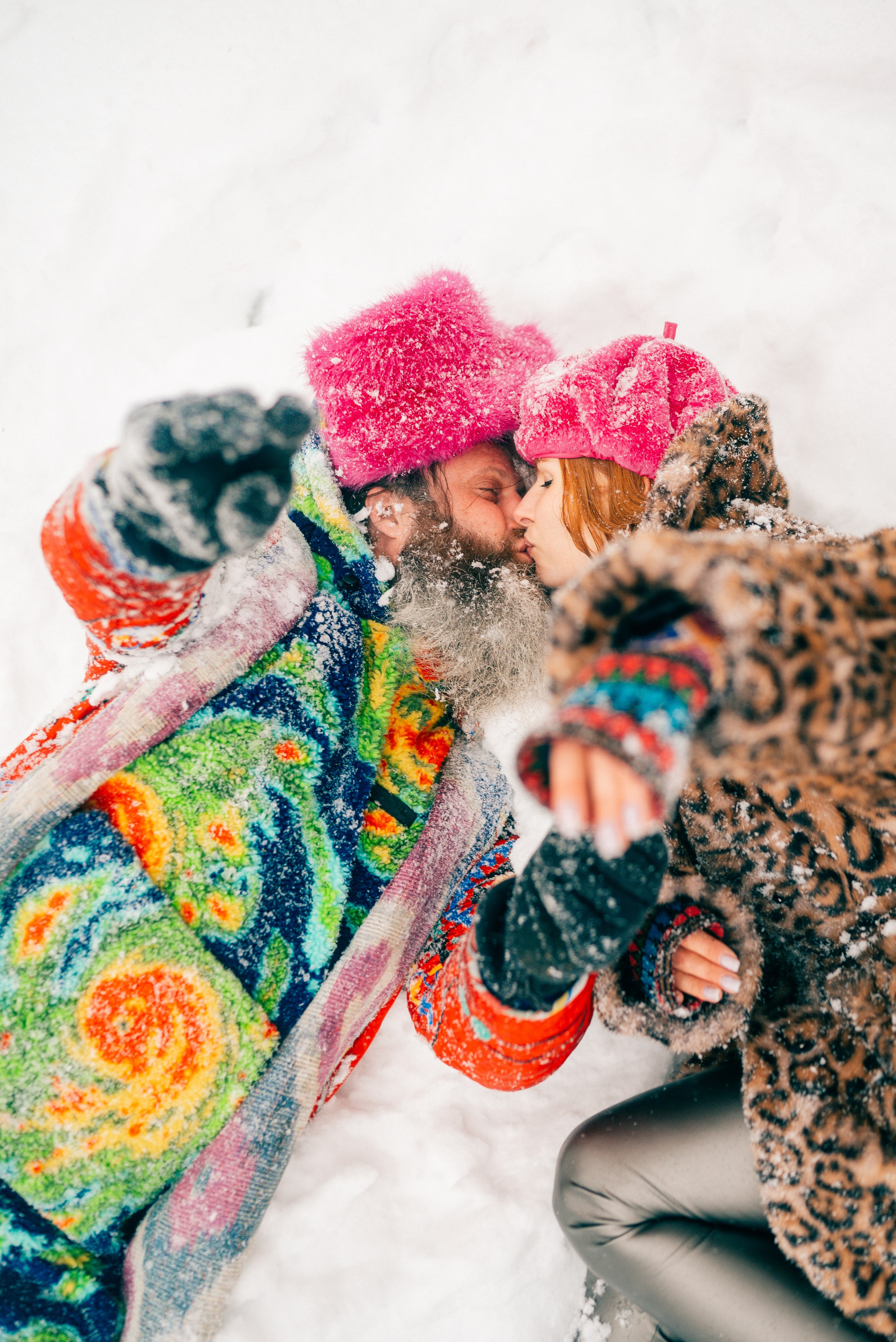 Свадебная съёмка в зимнем лесу. Фотоведьма Дарья Нечинская