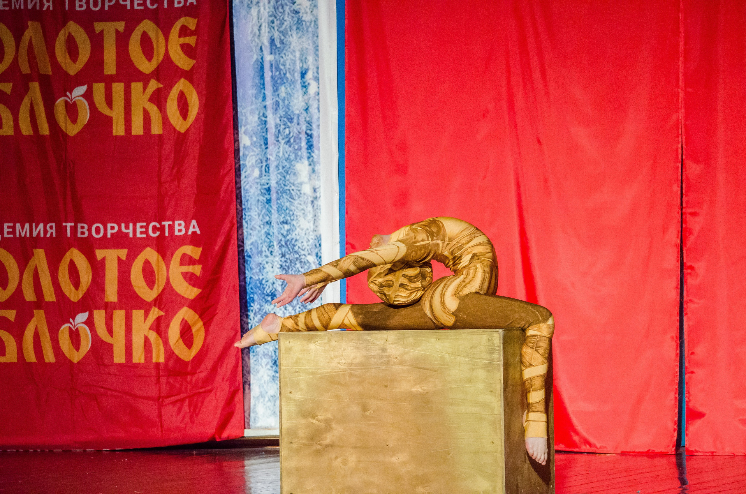 14 декабря, г. Омск. Золотое яблочко