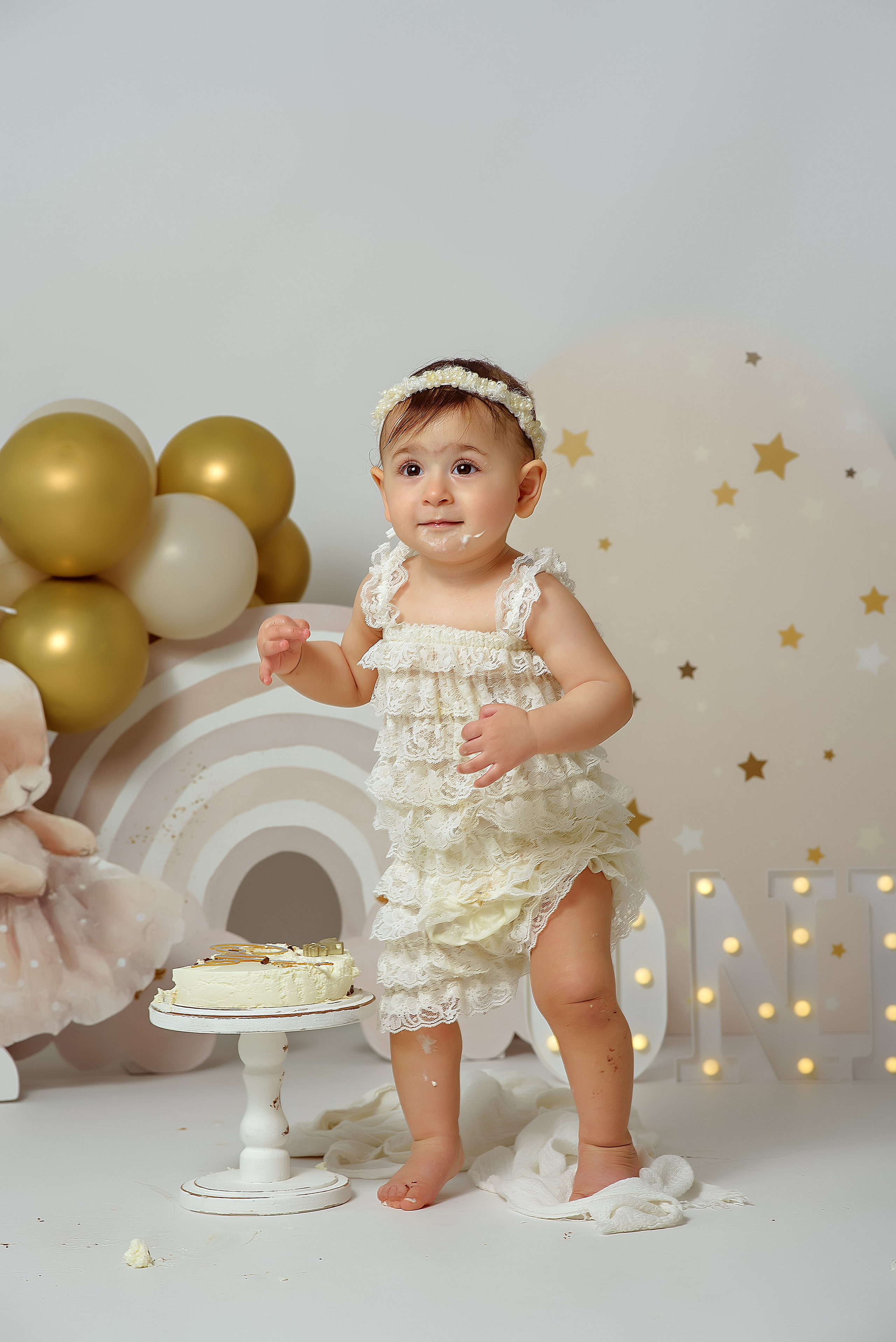 Крушение тортика. Фотограф беременности и новорожденных в Рязани