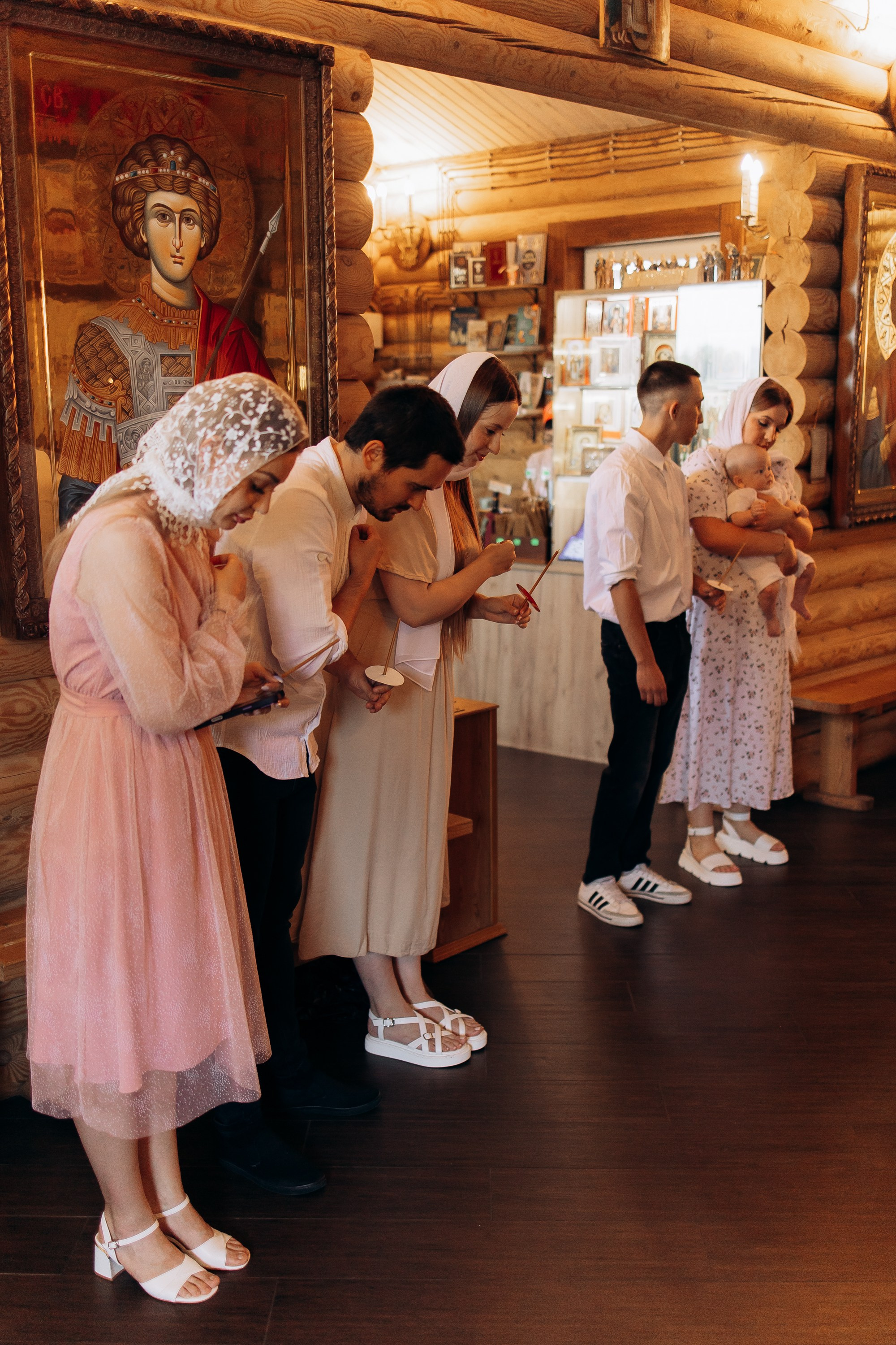 Таинство Крещения Михаила. Семейный фотограф в Краснодаре Храмова Анна