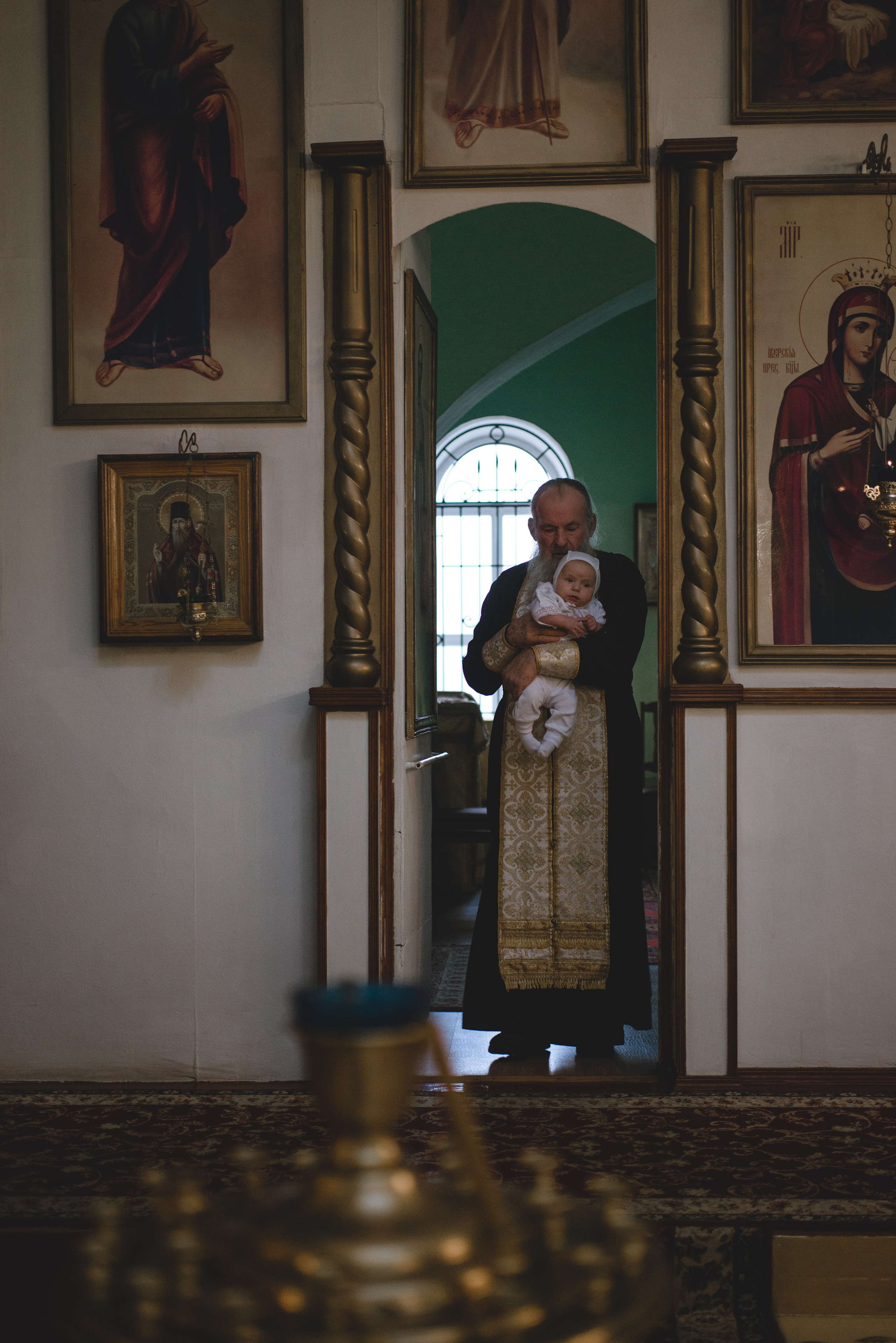 Крещение Константина. Фотограф Людмила Белова