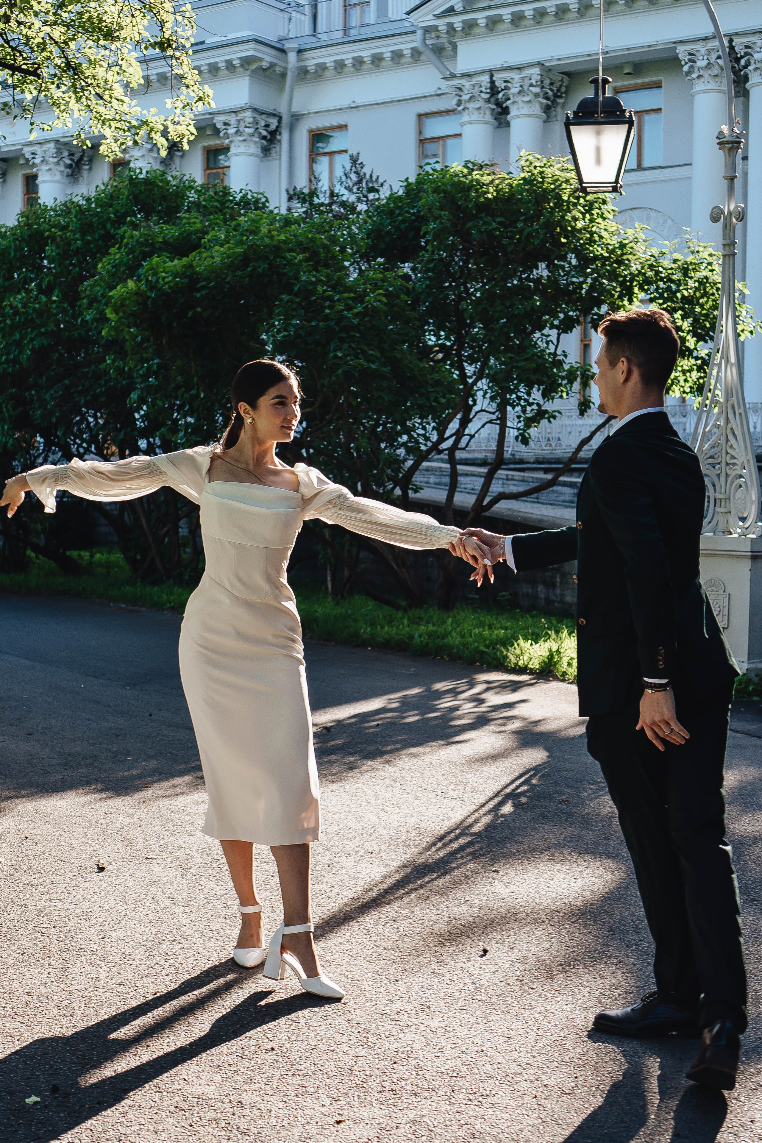СВАДЕБНАЯ СЬЕМКА НА РАССВЕТЕ НА ЕЛАГИНОМ ОСТОРОВЕ. Профессиональный фотограф, Санкт-Петербург — Виктория Богомолова