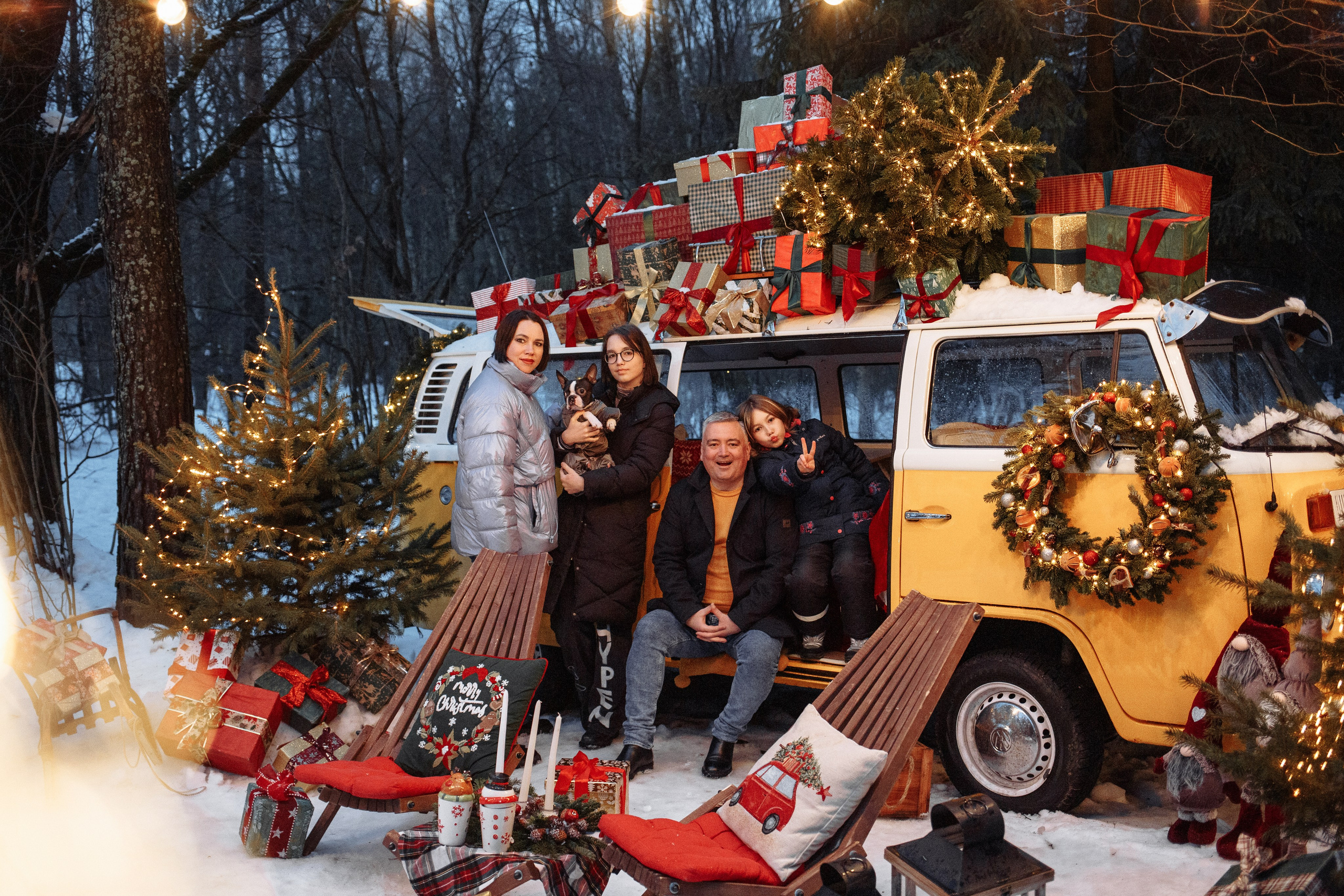 Марина и ее семья. Семейный фотограф Николаева Ольга