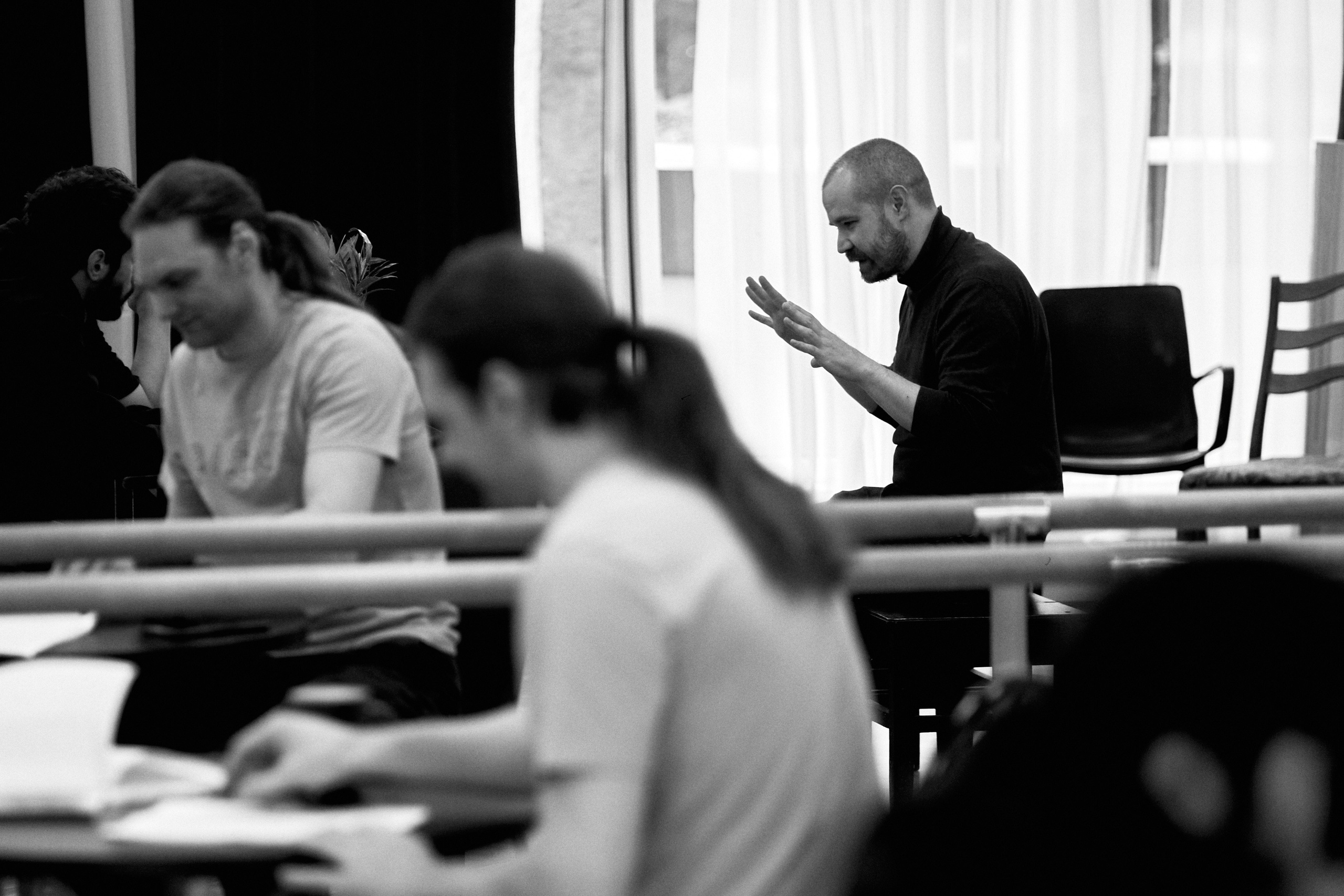 Шинель | репетиция. Фотограф Юлия Маринина