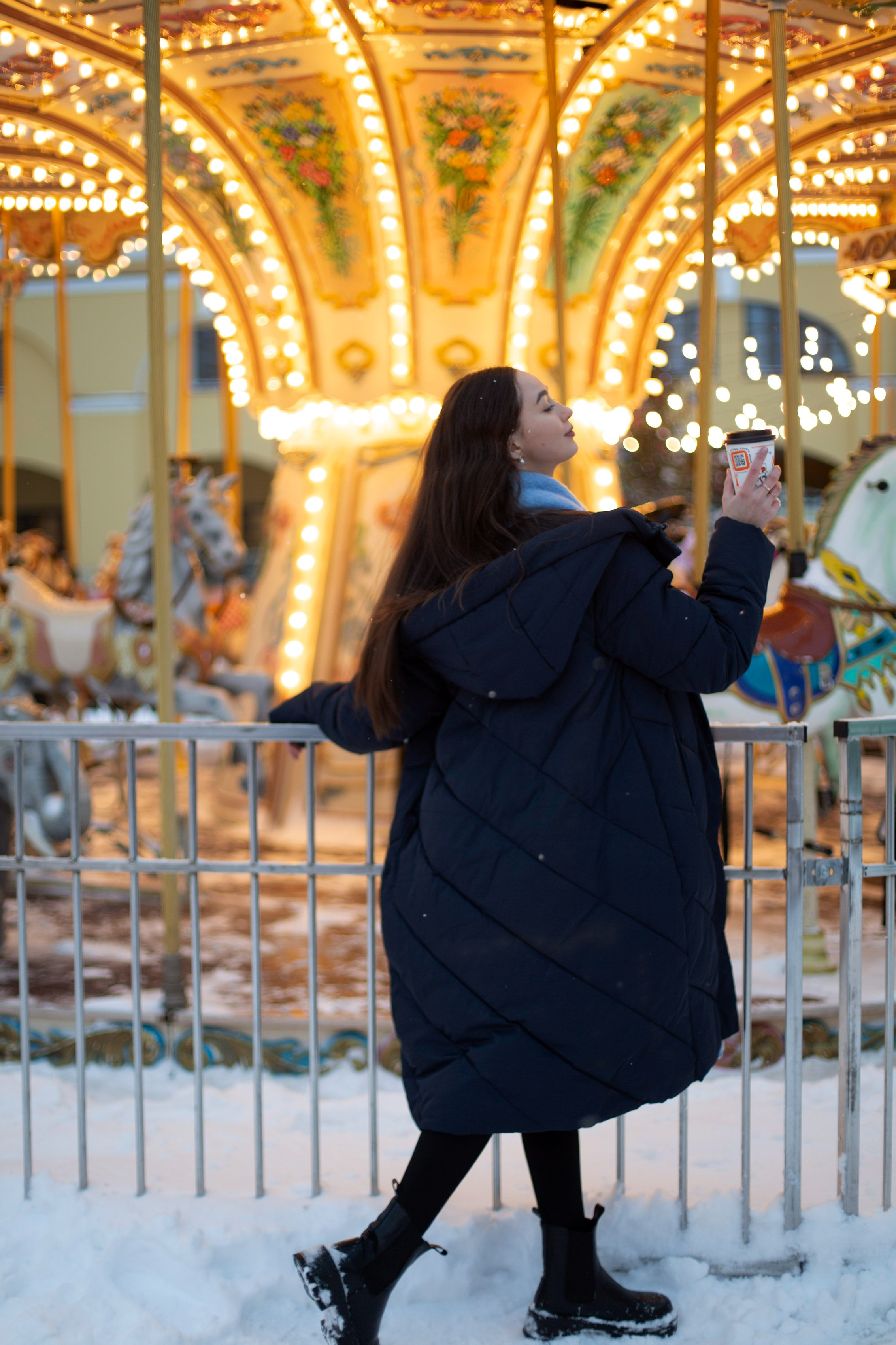Новогодняя прогулка. Свадебный и портретный фотограф в Санкт-Петербурге Надежда Чечулина