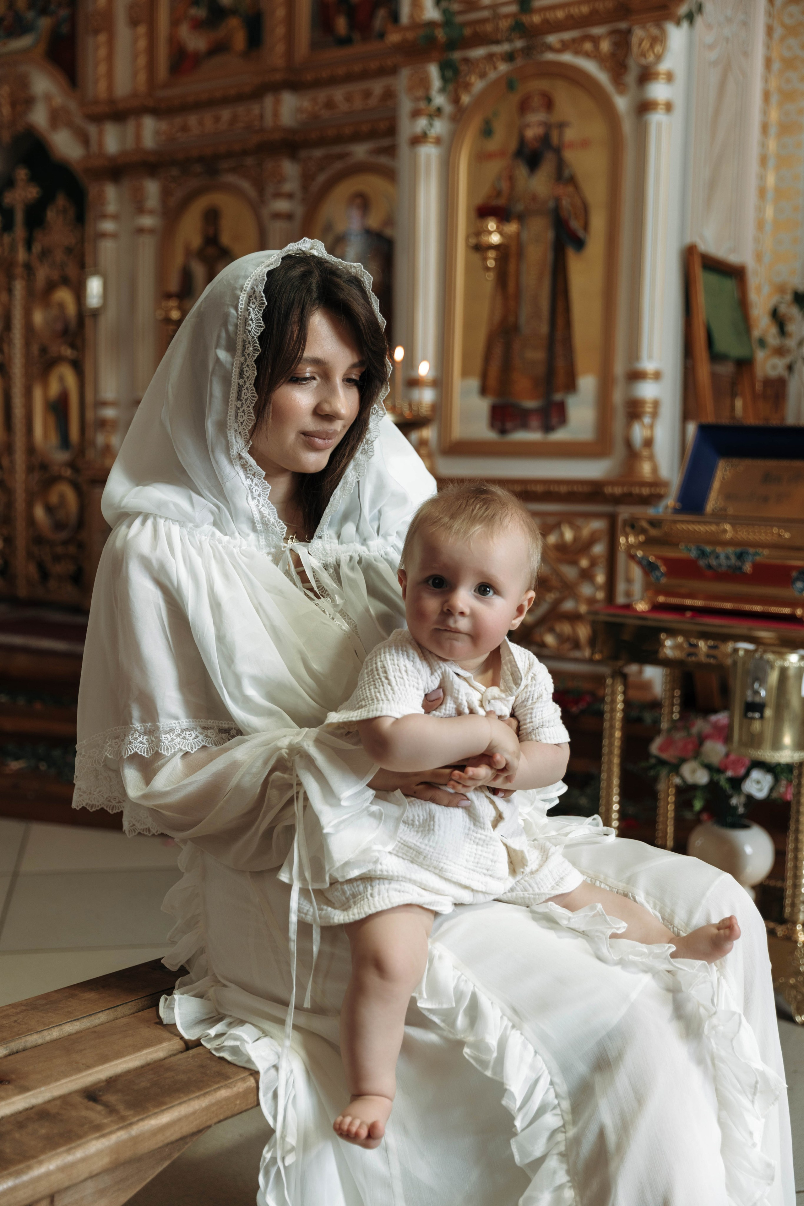 Таинство Крещения Льва. Фотограф Сальск Катерина