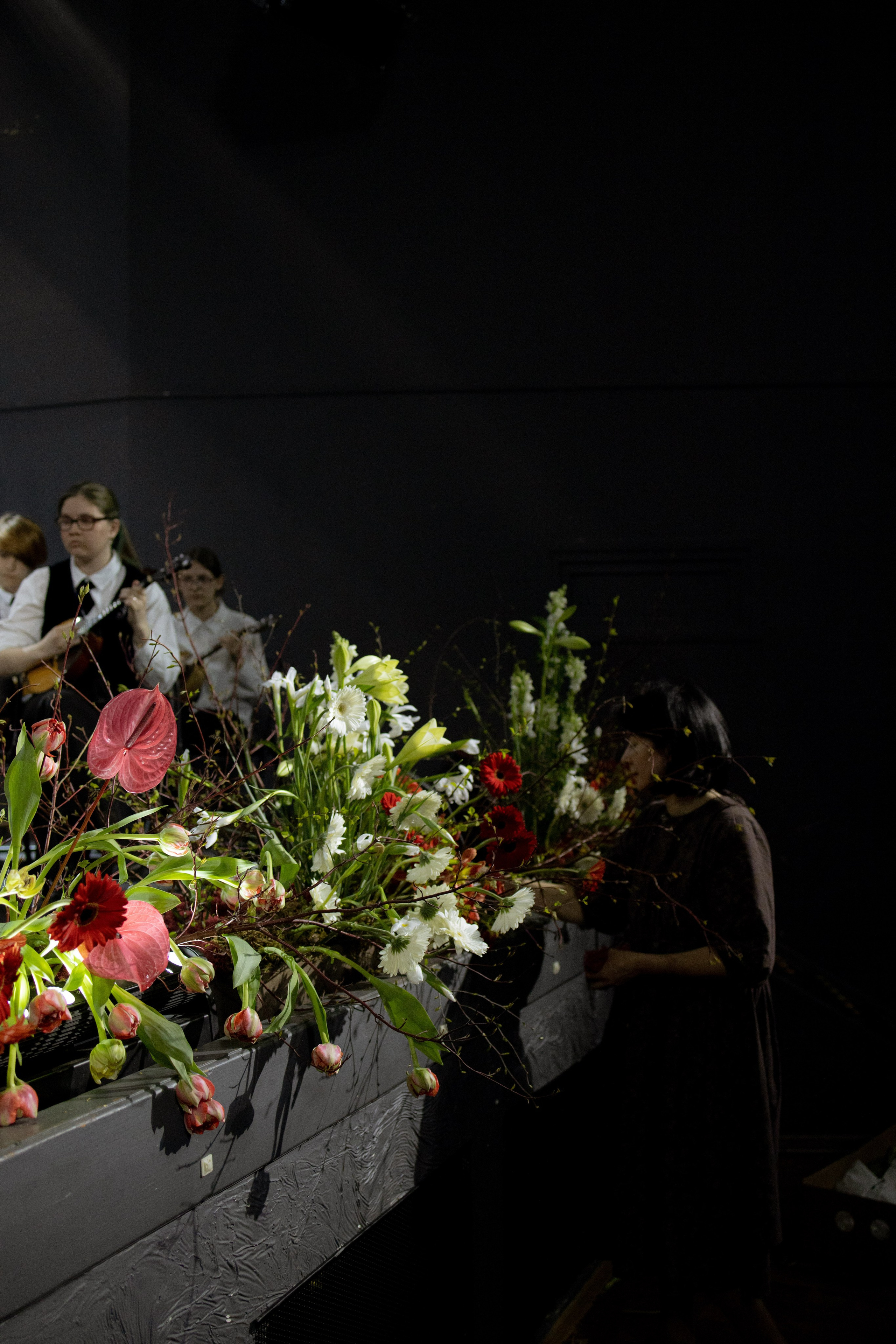 Оформление Отчетного концерта Музыкальной школы Глазунова. Оформление свадеб, декор свадеб Вера Маркова, Москва