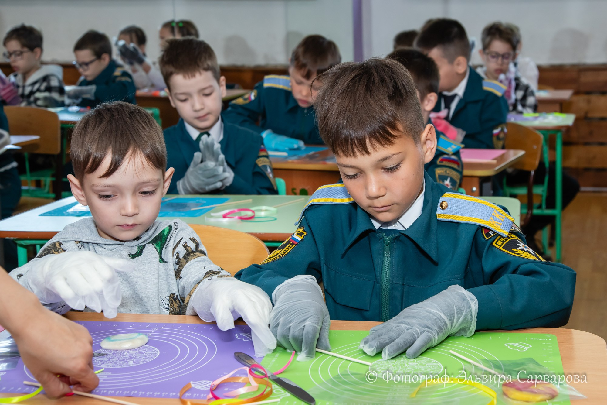 МК по карамели для ЦО 69. Репортажный Фотограф