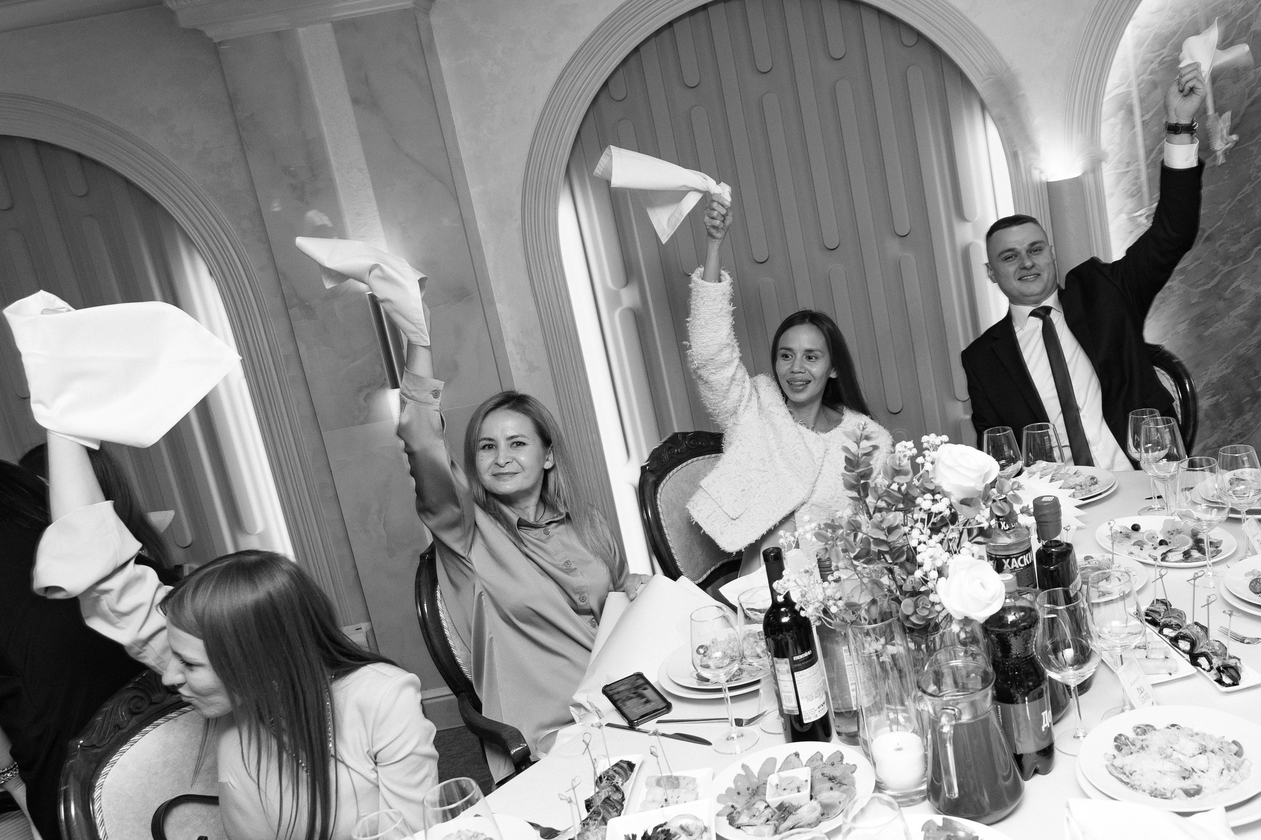 Банкет (Кристина&Алексей). Свадебные фотографы в г. Сургут Маркова Наталья и Замахина Елена