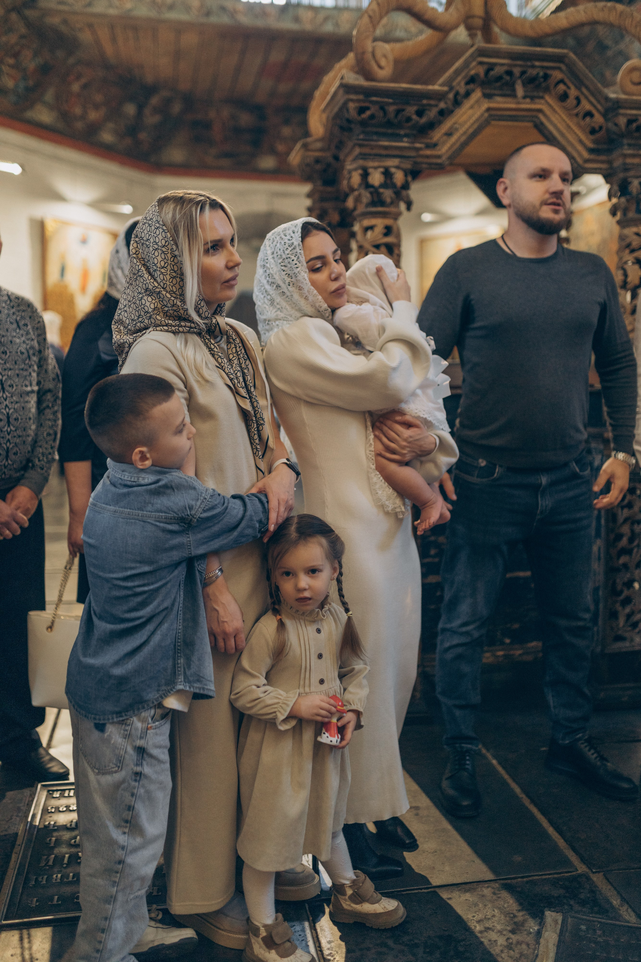 Крещение Марии. Семейный фотограф и фотограф на роды в Ростове-на-Дону Мухина Виктория