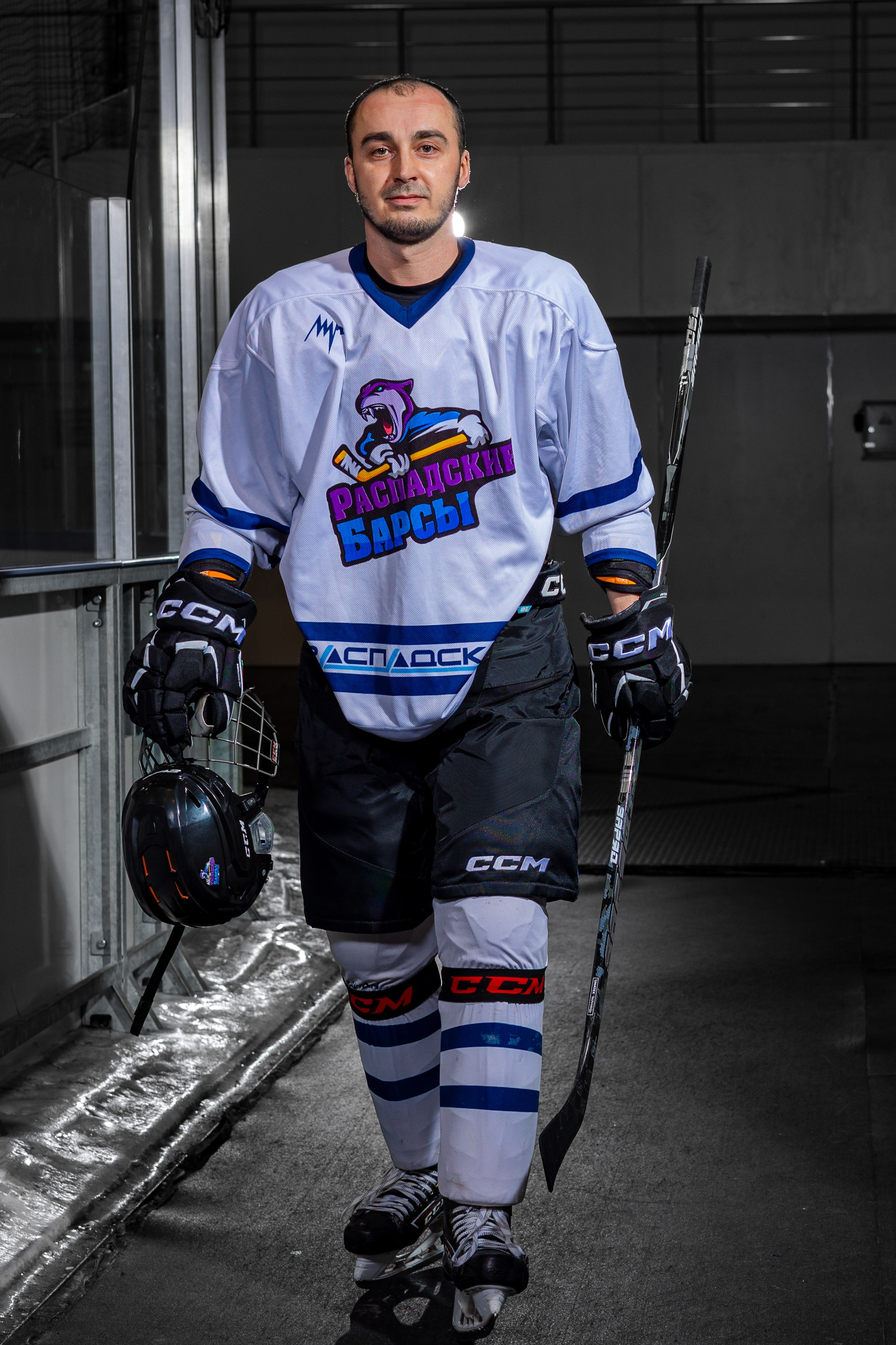 ХК Распадские Барсы. Фотограф Князев Сергей